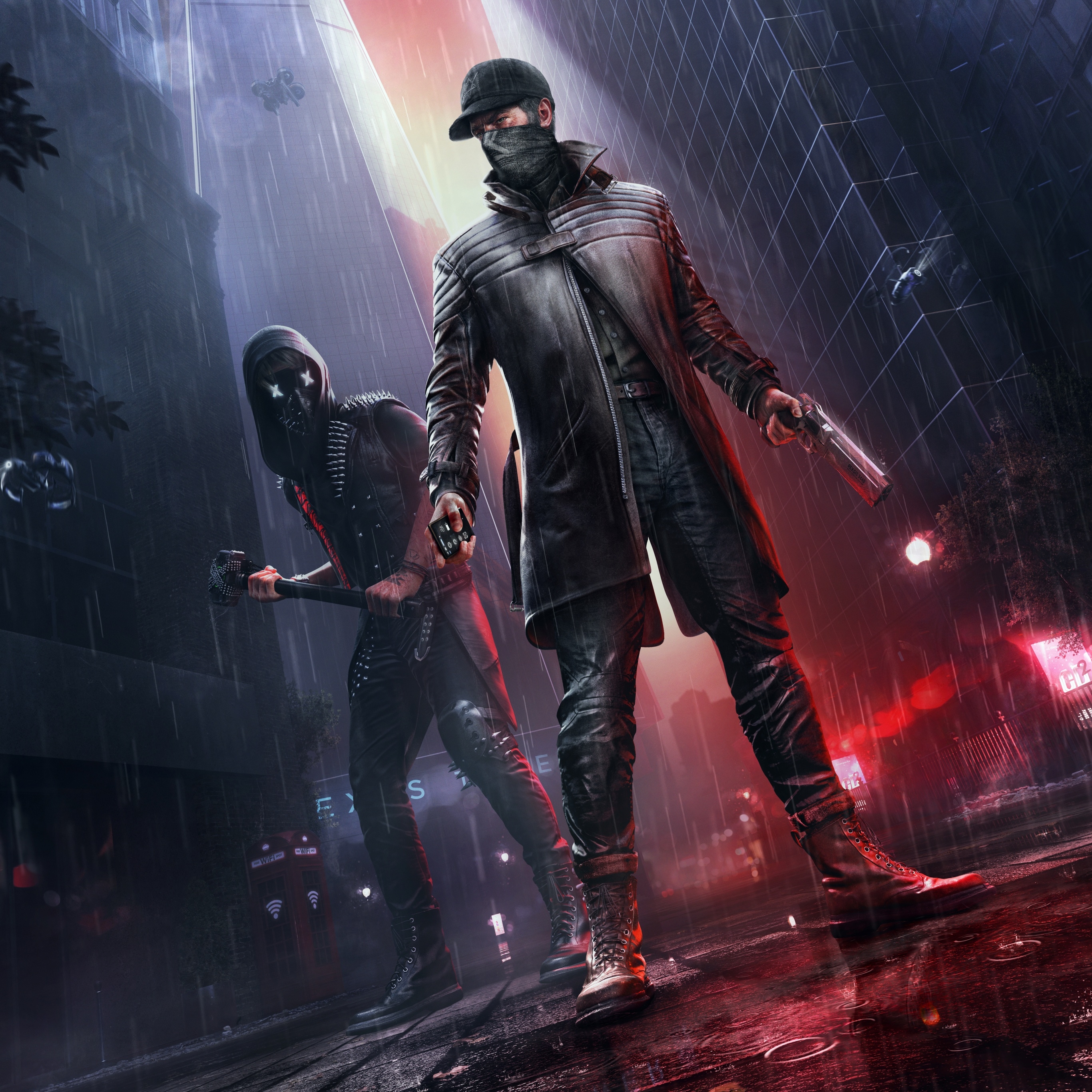 2740x2740 Watch Dogs: Legion Wallpaper 4K, Aiden Pearce, DedSec, Games, Phone