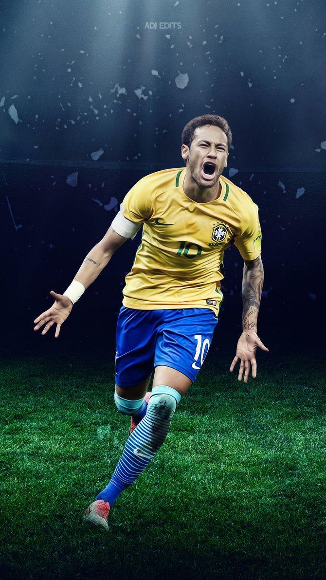 670x1200 Neymar Jr. Brazil Lockscreen Wallpaper HD By Adi 149, Phone