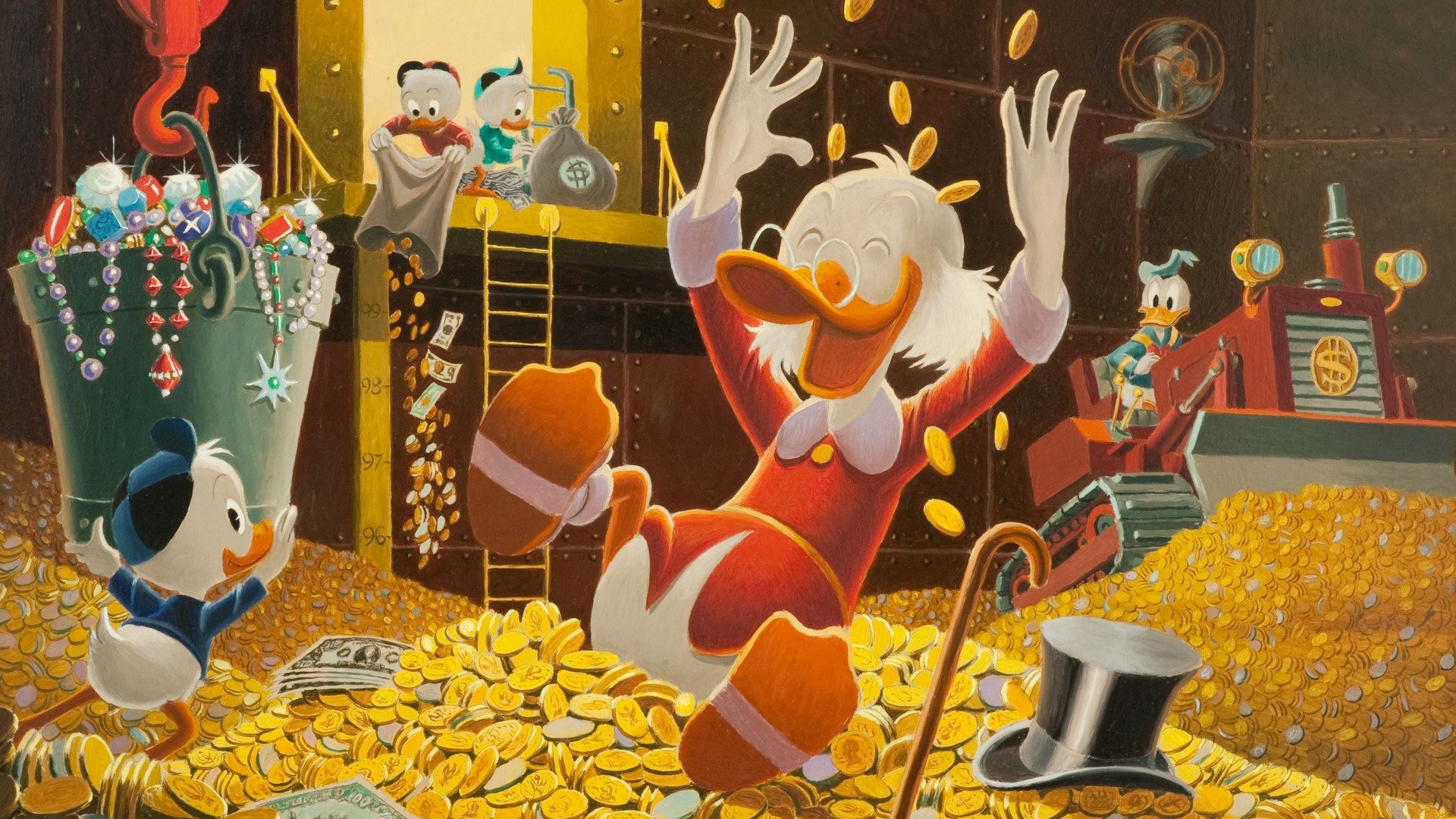 1920x1080 Download Video Game DuckTales HD Wallpaper, Desktop