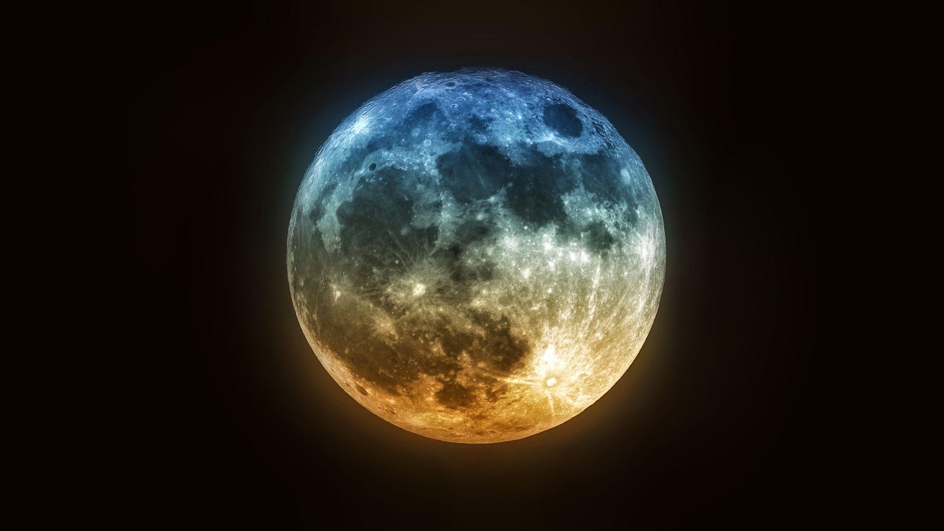 1920x1080 super moon photo. Beautiful Super Moon Wallpaper HD. Astronomy, Desktop