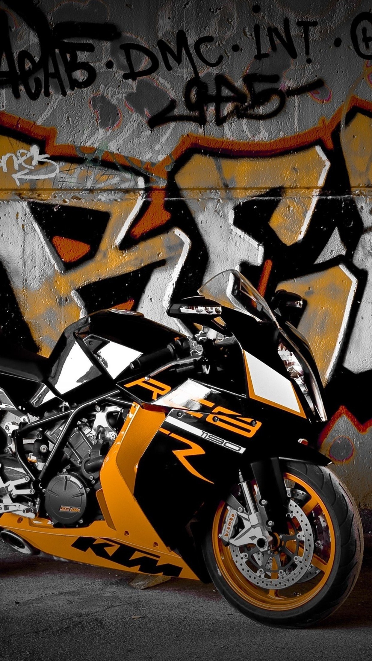 1250x2210 Moto KTM RC8 Wallpaper for iPhone Pro Max, X, 6, Phone