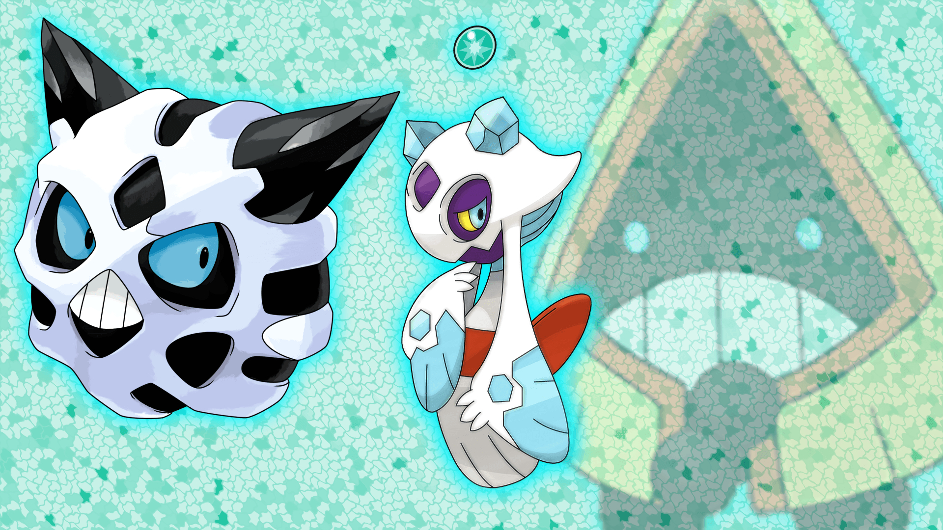 1920x1080 Snorunt, Glalie and Froslass Wallpaper (V2), Desktop