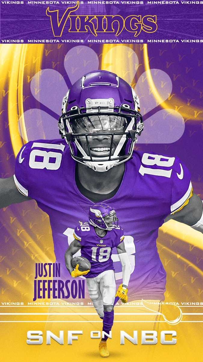 680x1200 Justin Jefferson Wallpaper, Phone