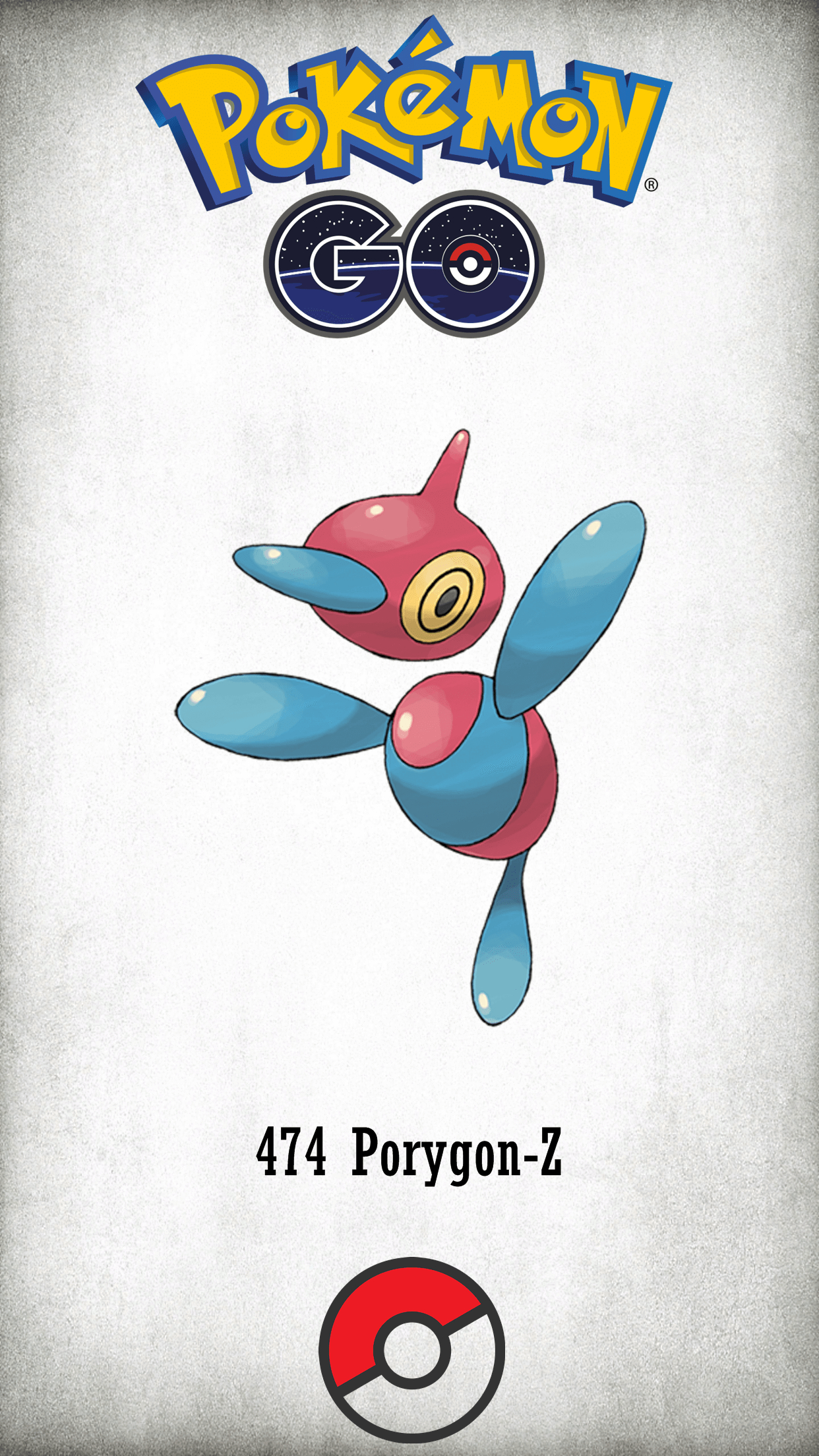 1250x2210 Character Porygon Z, Phone