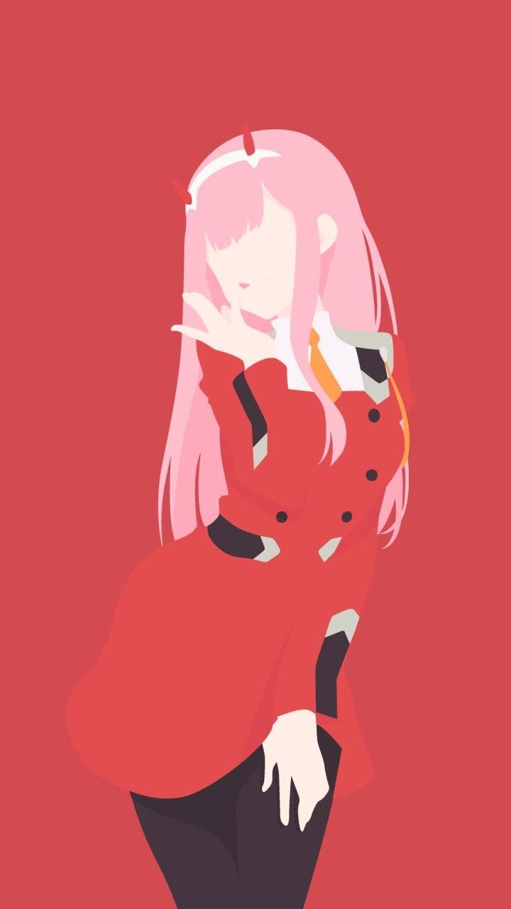 720x1280 zero two wallpaper, Phone