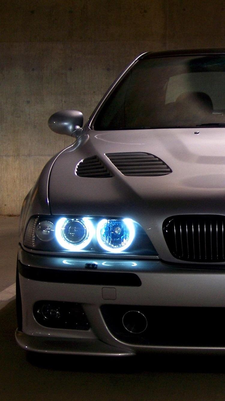 750x1340 BMW E39 M5 Blue Angel Eyes  IPhone 8 7 6 6S, Phone