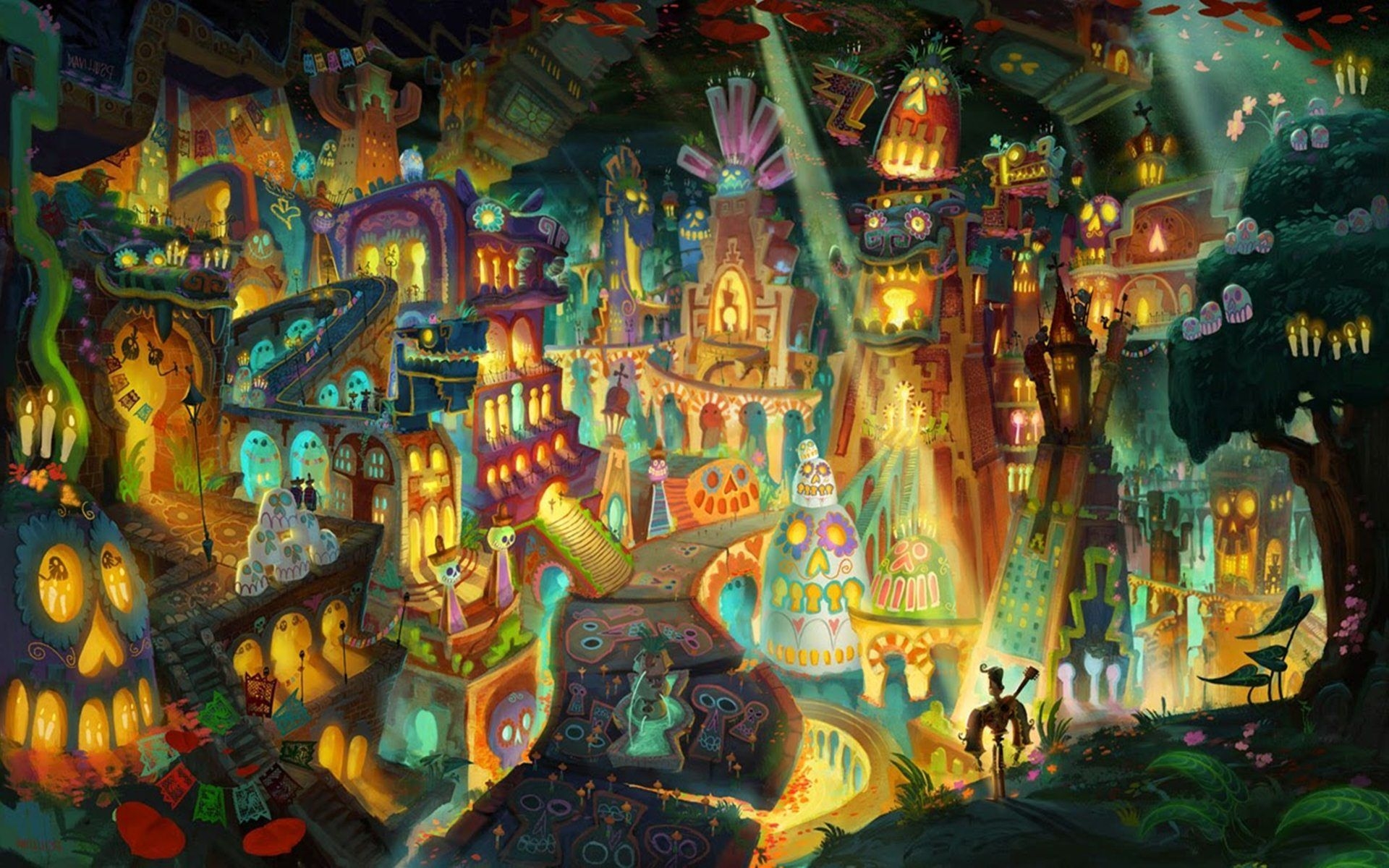 1920x1200 The Book of Life Wallpaper Free The Book of Life, Desktop