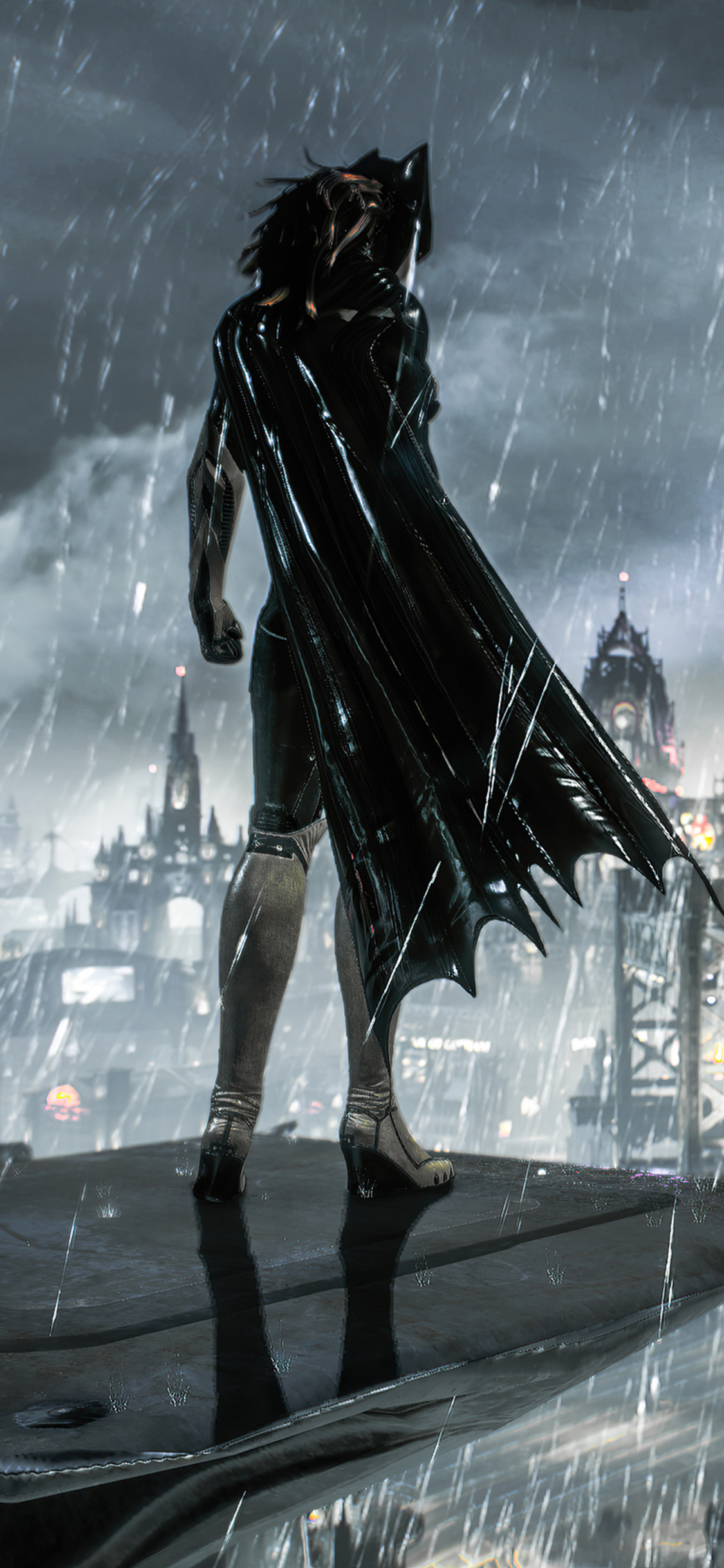 1130x2440 Batgirl In Batman Arkham Knight 4k iPhone XS, iPhone iPhone X HD 4k Wallpaper, Image, Background, Photo and Picture, Phone