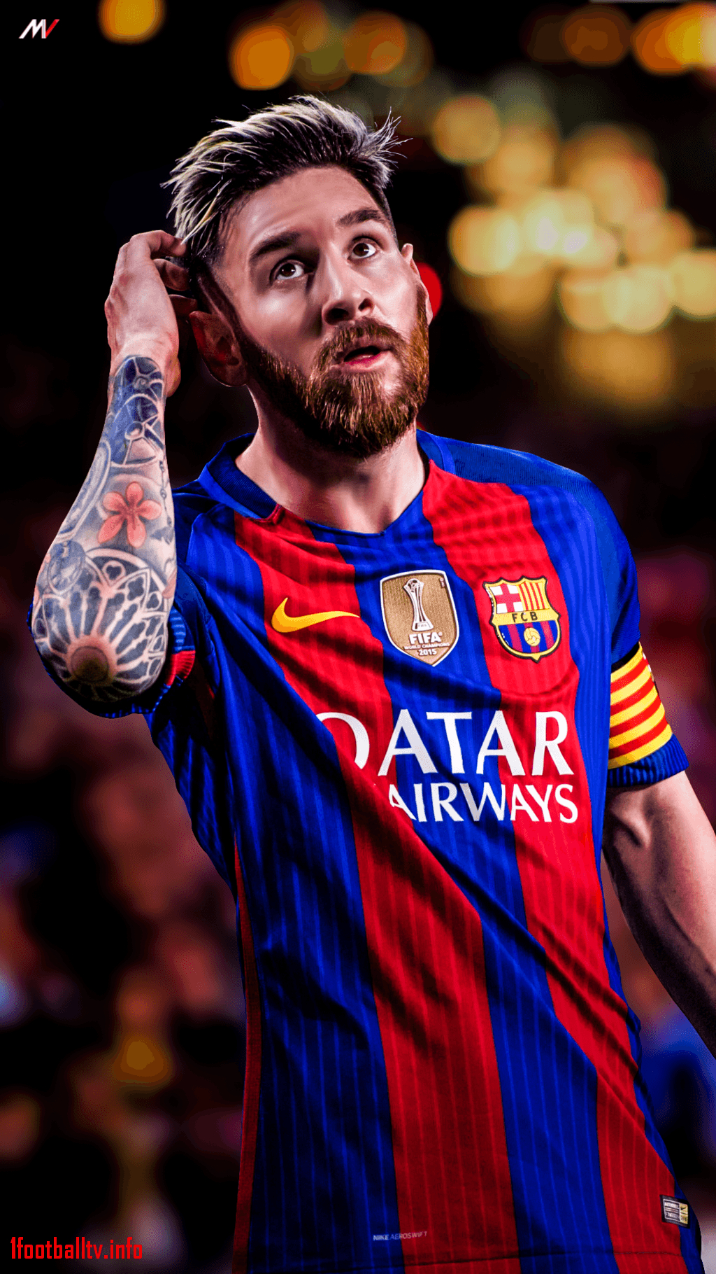 1030x1820 Lovely Lionel Messi Barcelona 2016 Football HD Wallpaper, Phone