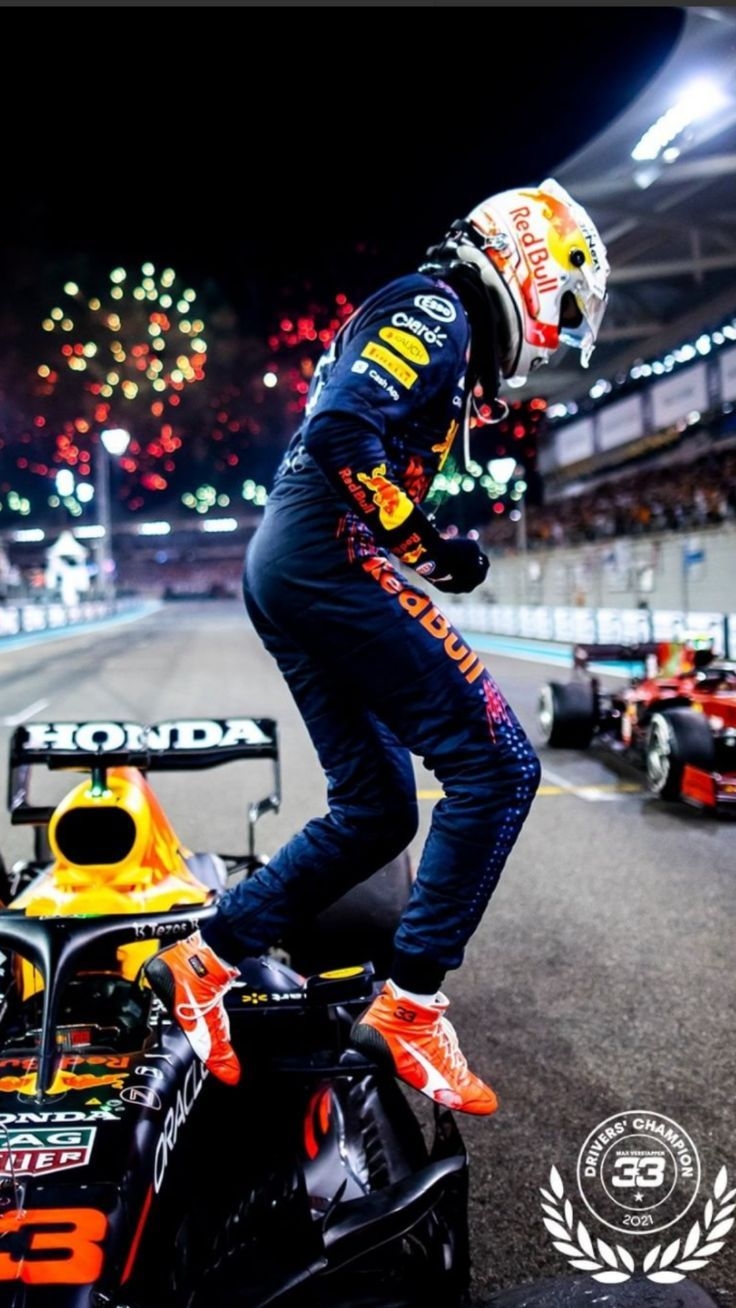 740x1310 MAX VERSTAPPEN 2021 WORLD CHAMPION WALLPAPER, Phone