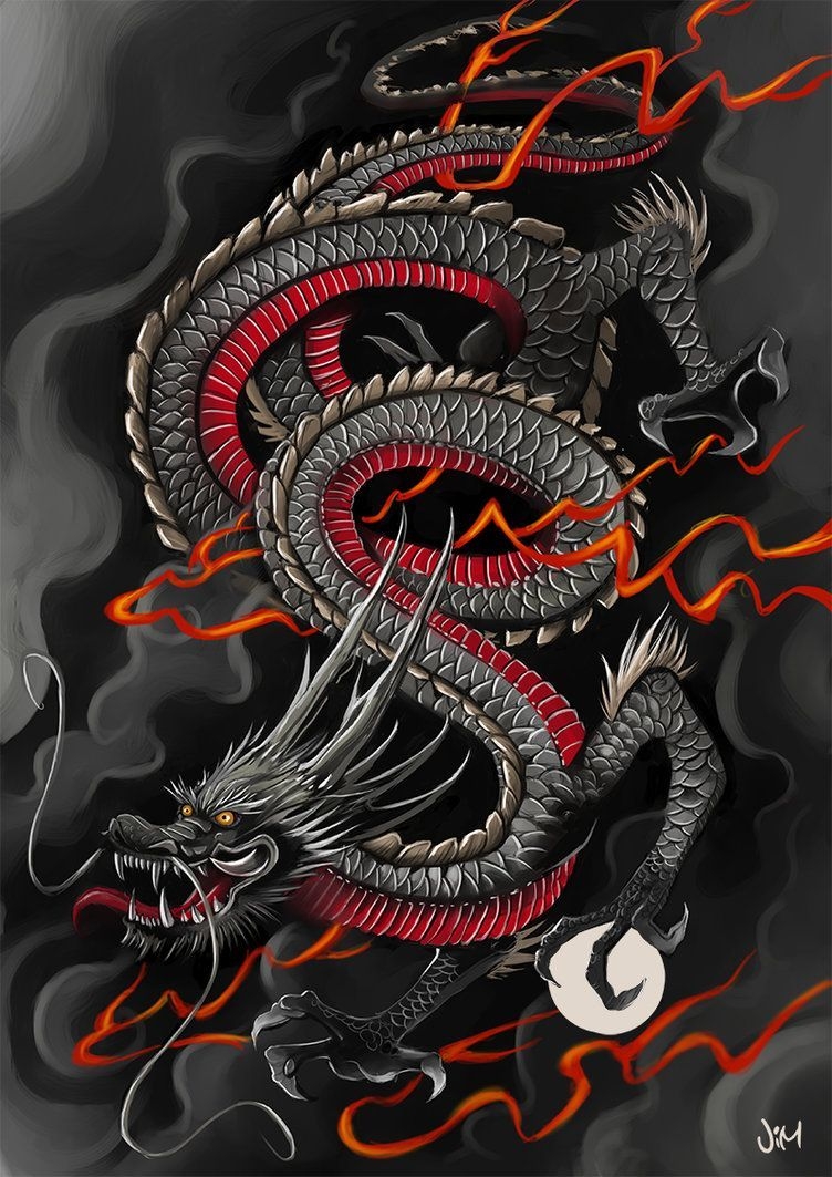 760x1070 Japanese Dragon iPhone Wallpaper Free Japanese Dragon iPhone Background, Phone