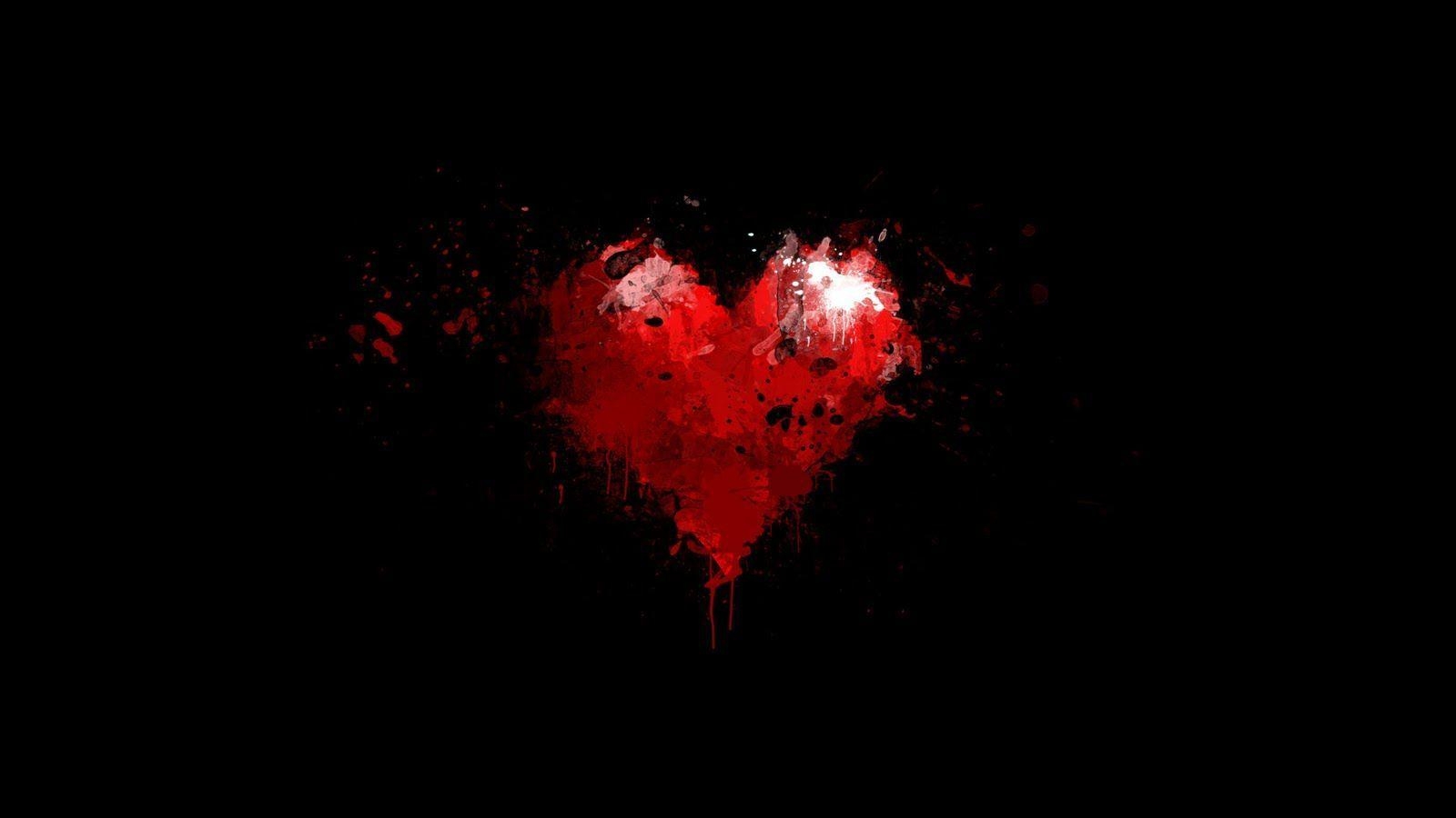 1600x900 3D Red and Black Background. Romantic Wallpaper HD Wallpaper, Desktop