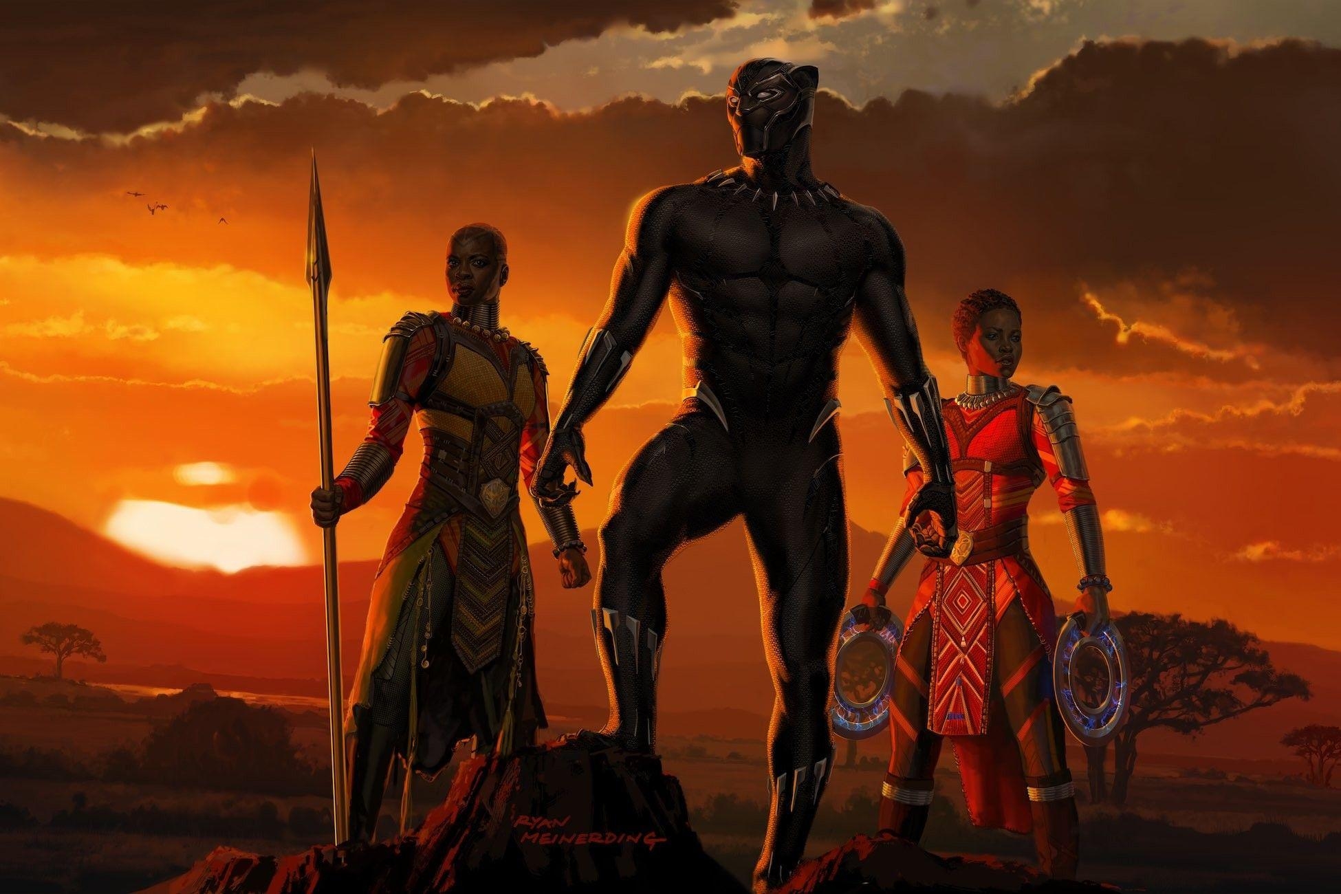 1950x1300 HD 1080P Black Panther Wallpaper, Desktop