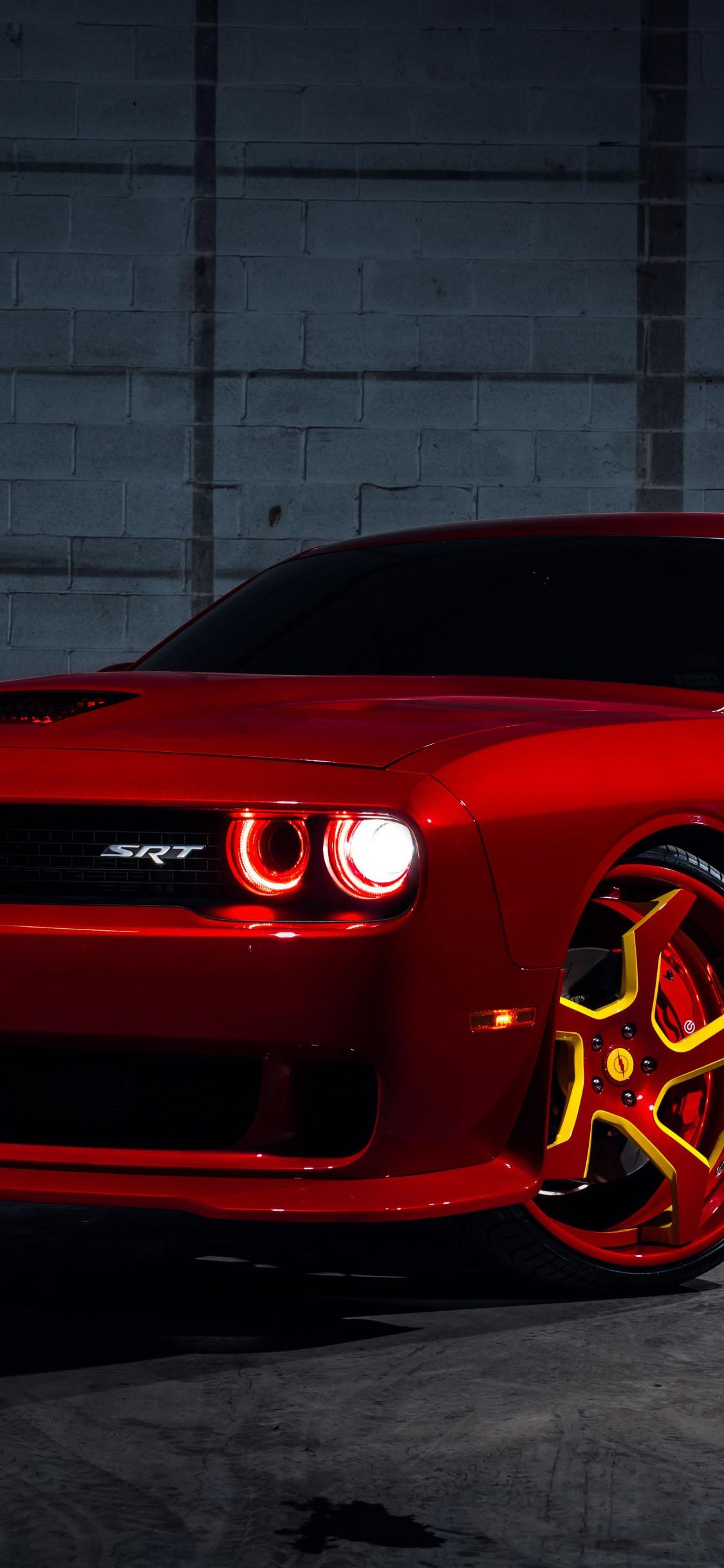 1130x2440 Dodge Challenger iPhone Wallpaper, Phone