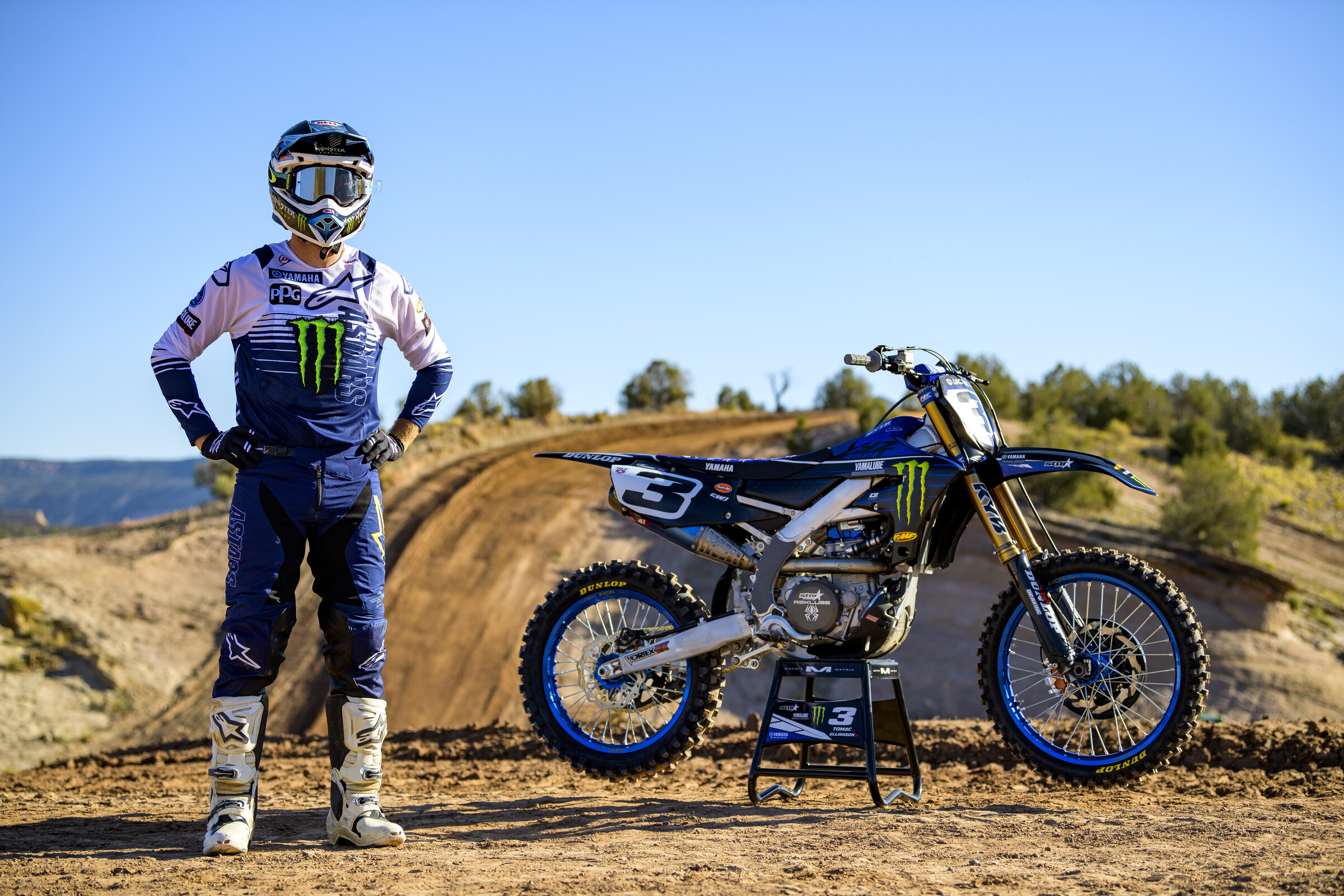 2400x1600 Watch: First Look at Eli Tomac on a Yamaha, Desktop