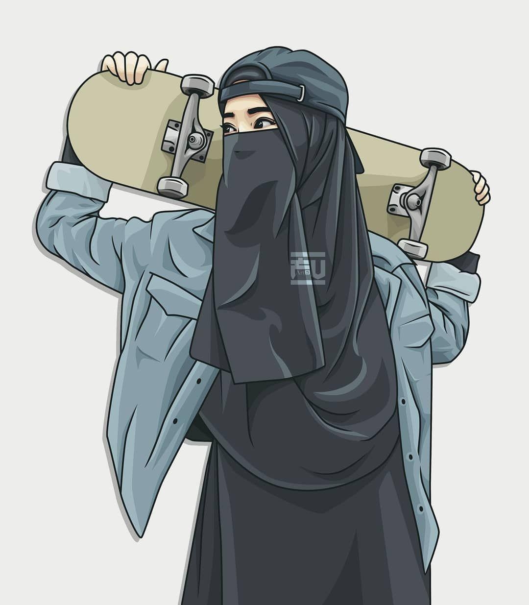 1080x1240 No photo description available. H. Hijab cartoon, Phone