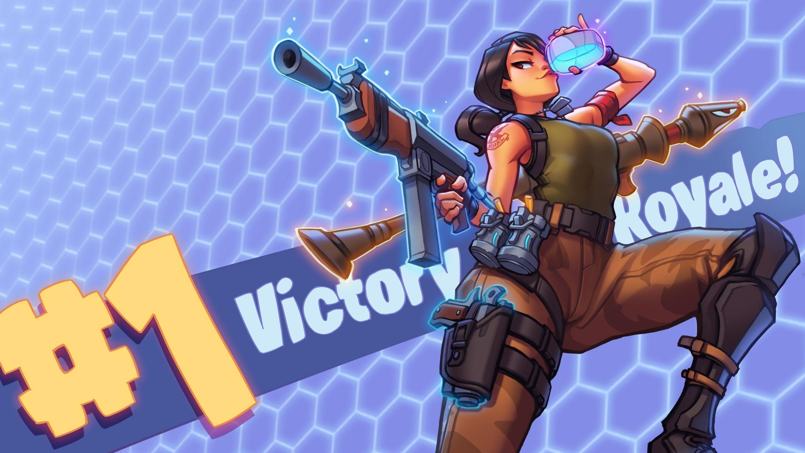 2560x1440 Fortnite VICTORY ROYALE! -Youtube!!, Desktop