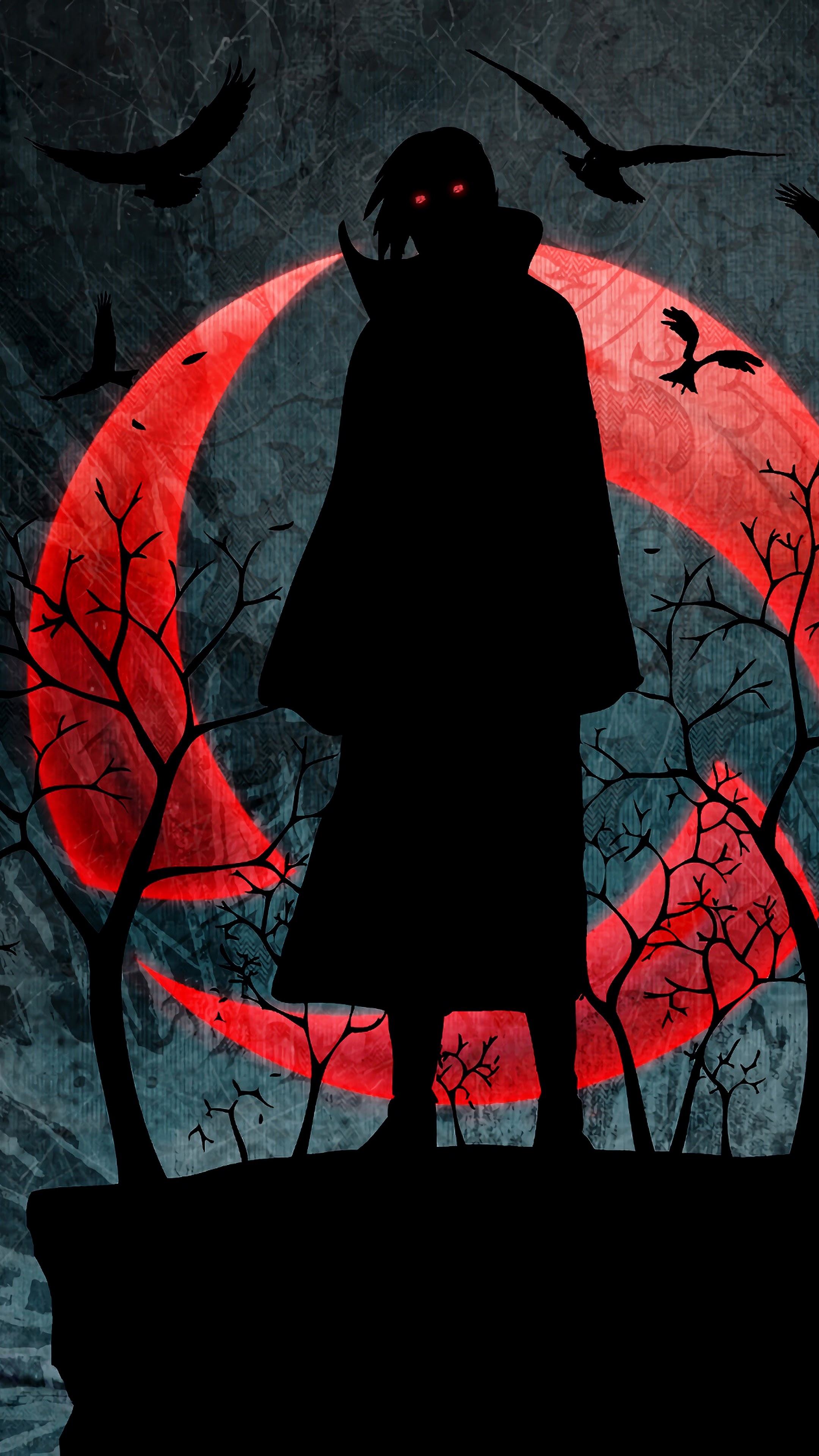 2160x3840 Itachi Uchiha Sharingan 4K Wallpaper, Phone