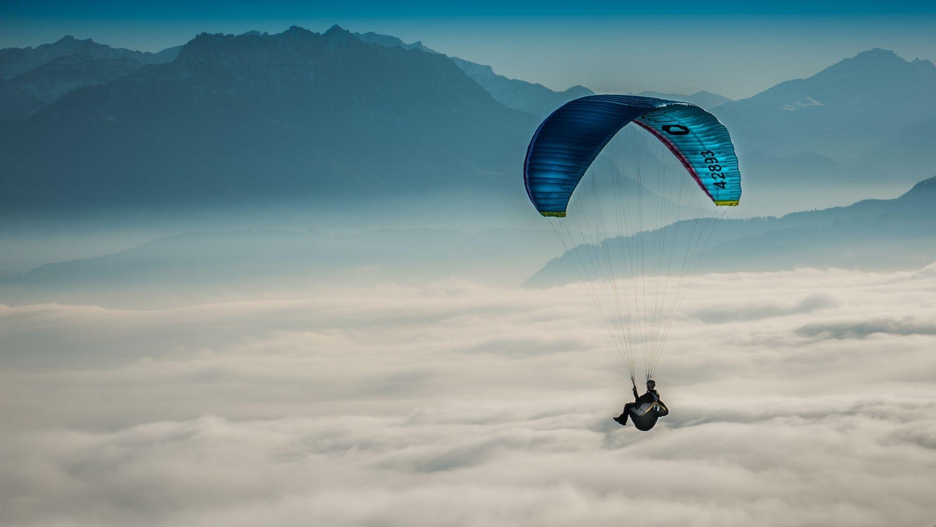 1920x1080 Full HD 1080p Paragliding Wallpaper HD, Desktop Background, Desktop