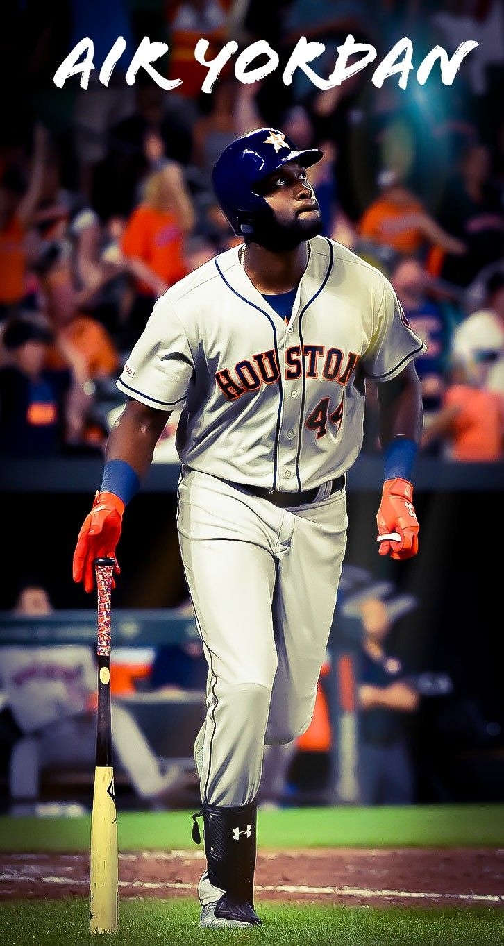 730x1370 Yordan Alvarez Wallpaper. Sports jersey, Baseball cards, Sports, Phone