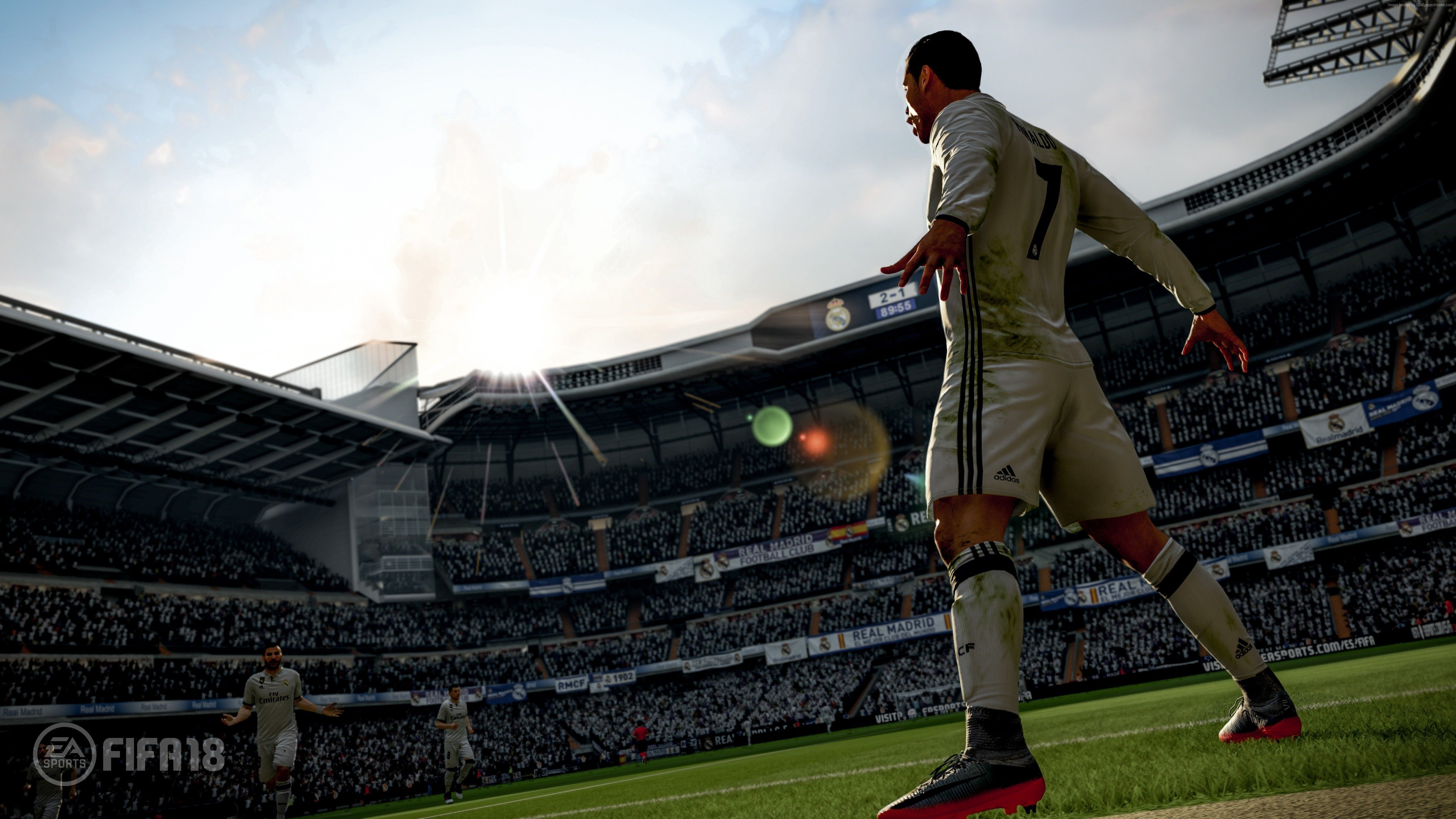 5120x2880 Wallpaper FIFA 4k, screenshot, poster, E3 Games, Desktop