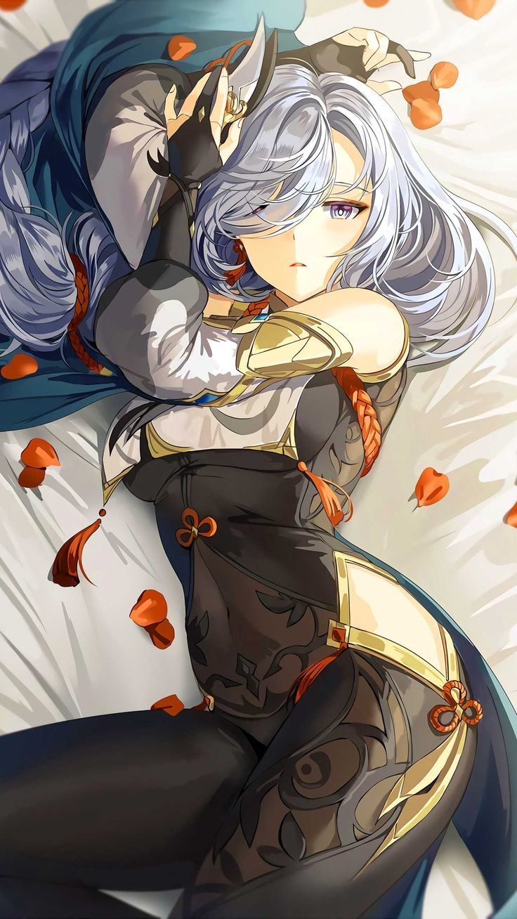 740x1310 Shenhe Wallpaper. Wallpaper, Anime, Roleplaying game, Phone