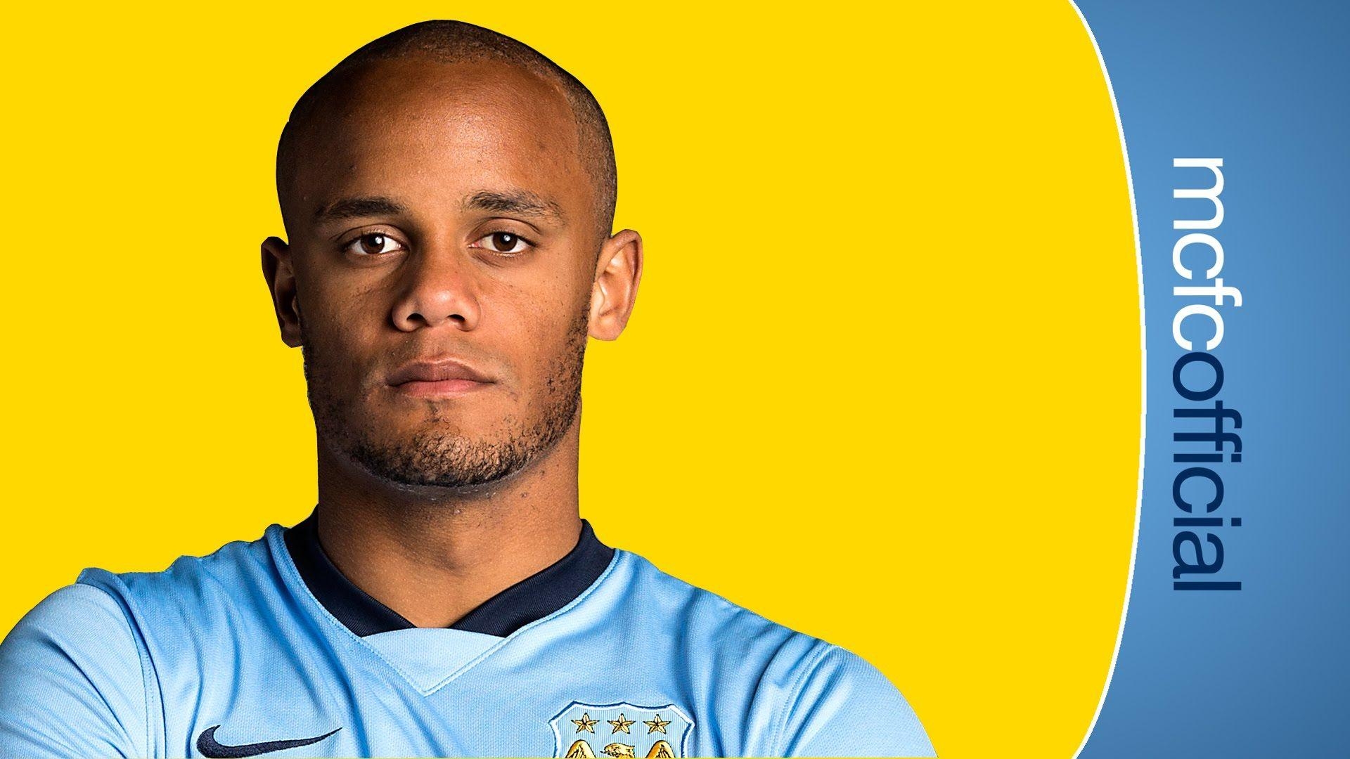 1920x1080 KOMPANY'S NEW CONTRACT. Man City captain Vincent Kompany signs, Desktop