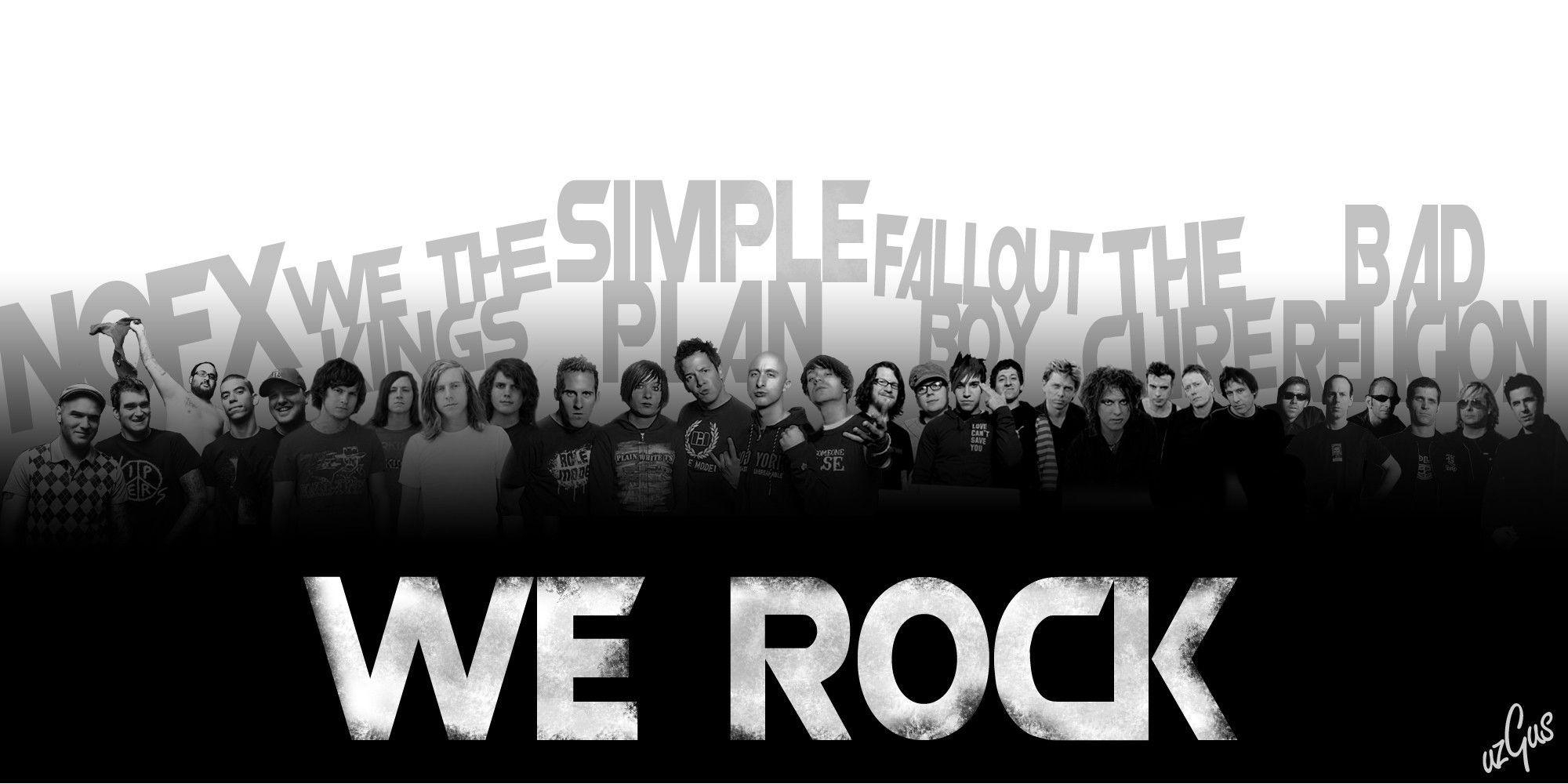 2000x1000 WE ROCK WALLPAPER, Dual Screen