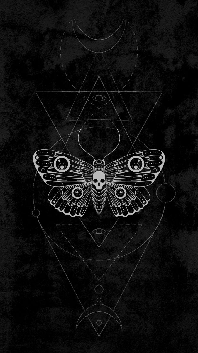 680x1200 Mystic Moth. iPhone wallpaper.com, Phone