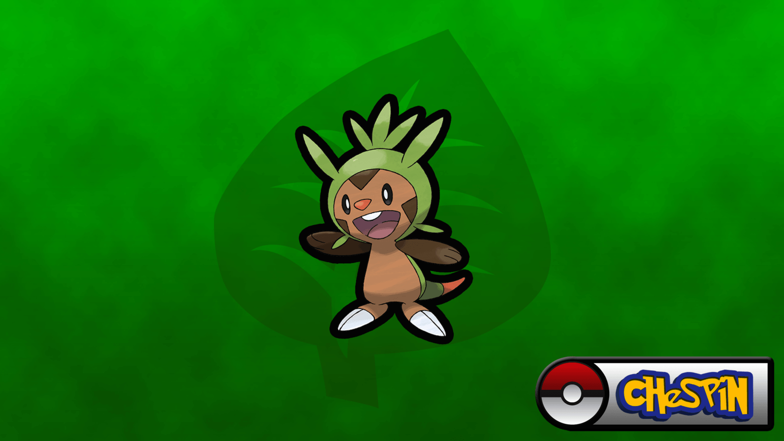 1600x900 Image Gallery of Pokemon Chespin Wallpaper, Desktop