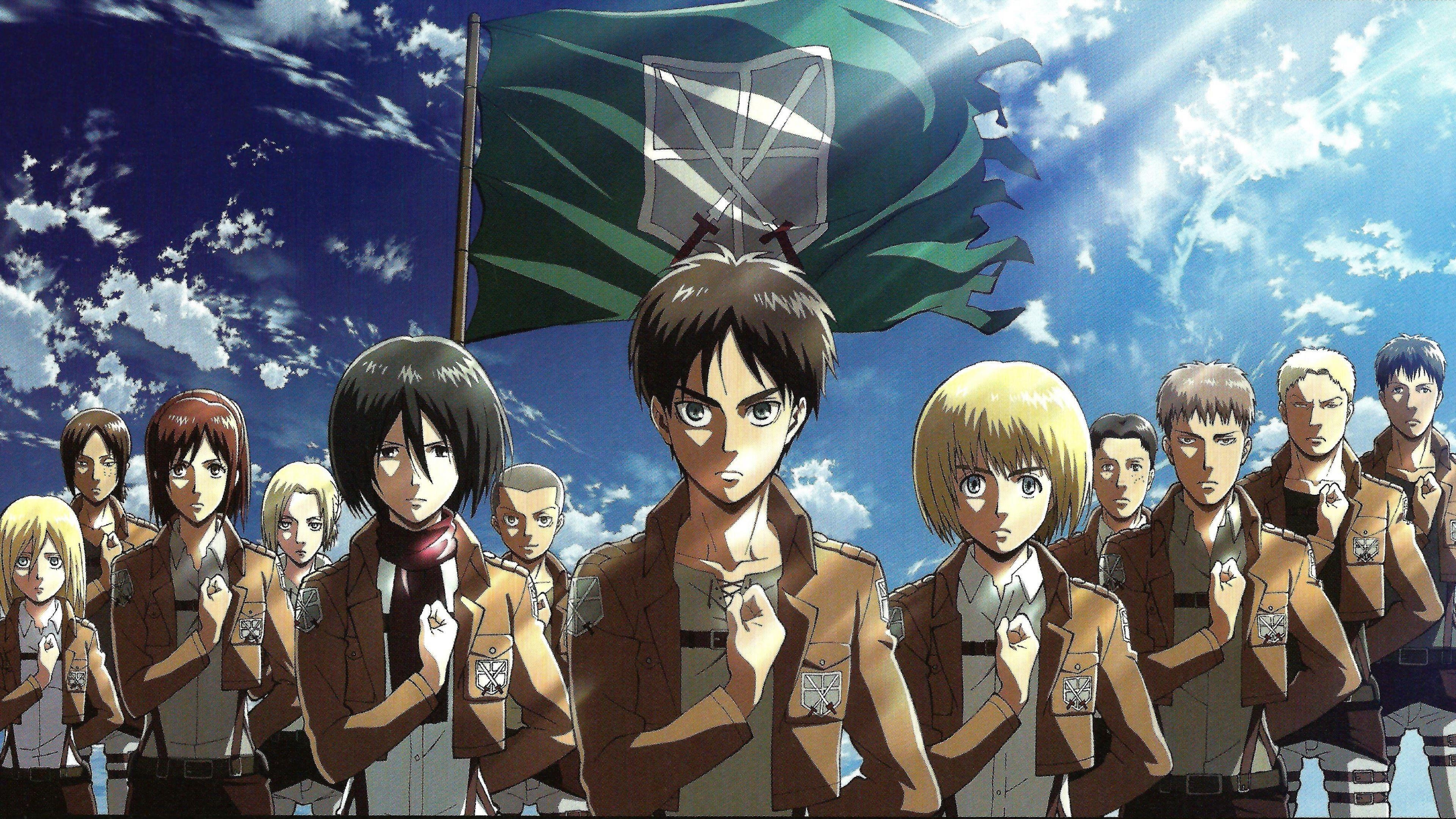 3840x2160 Eren Yeager HD Wallpaper, Desktop