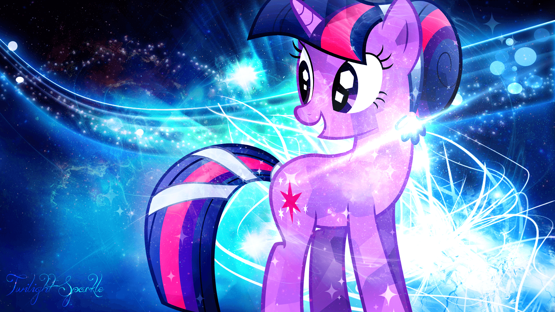 1920x1080 Twilight Sparkle Crystallized Wallpaper By Artist Signumde, Desktop