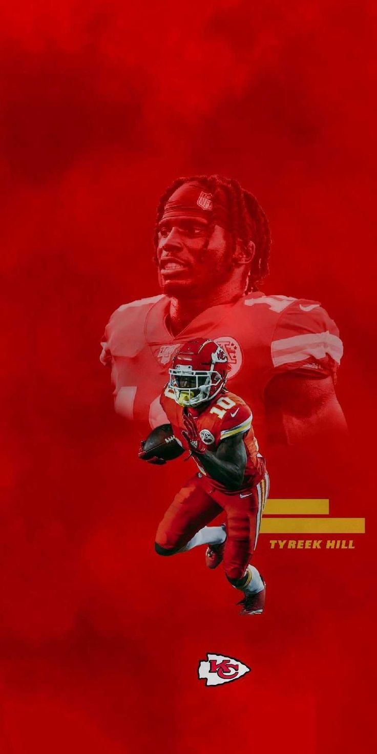 740x1480 Tyreek Hill Wallpaper Discover more catch, cheetah, Chiefs, color rush, cool wallpaper.. Chiefs wallpaper, Kansas city nfl, Kansas city chiefs football, Phone