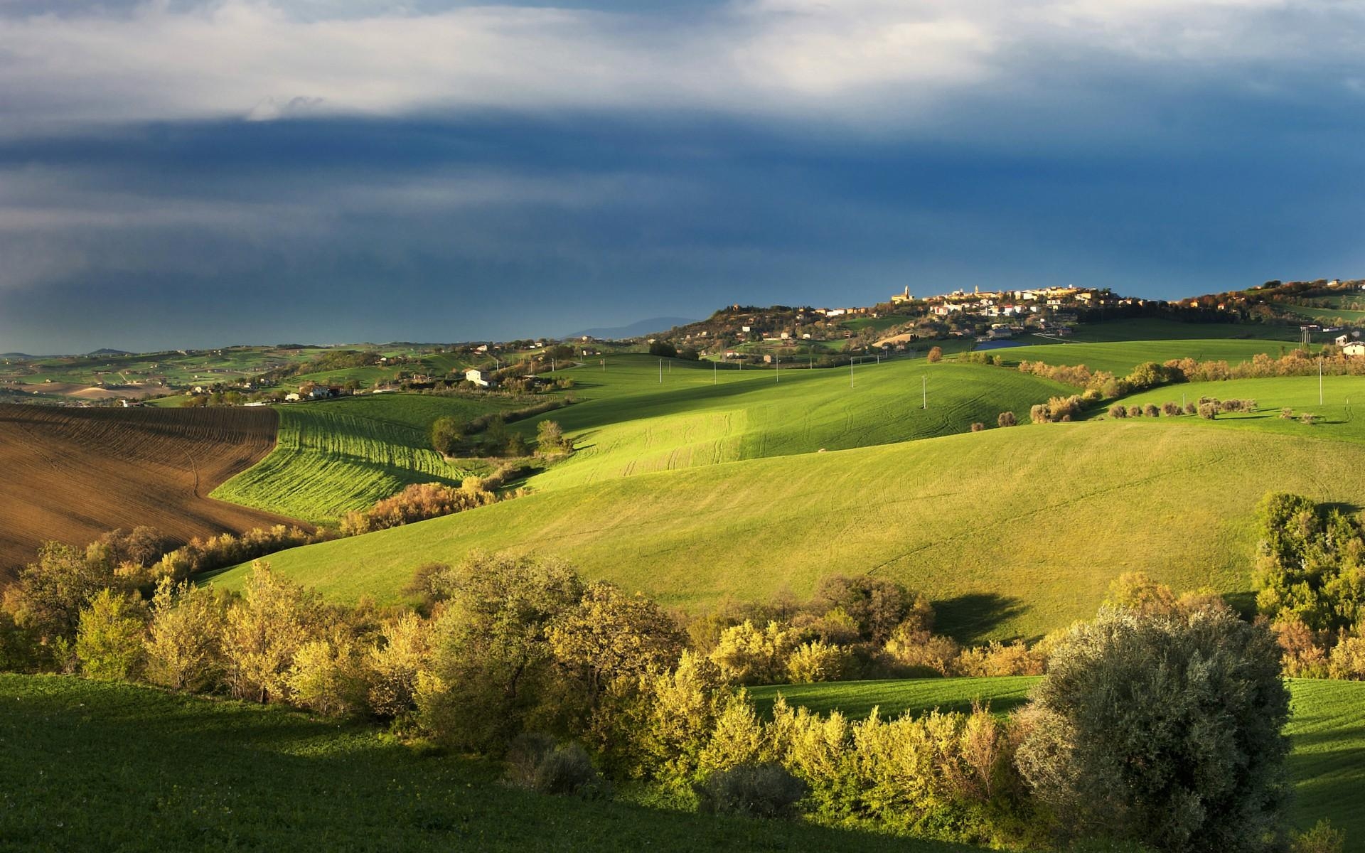 1920x1200 image of Tuscan Countryside Wallpaper HD - #CALTO, Desktop