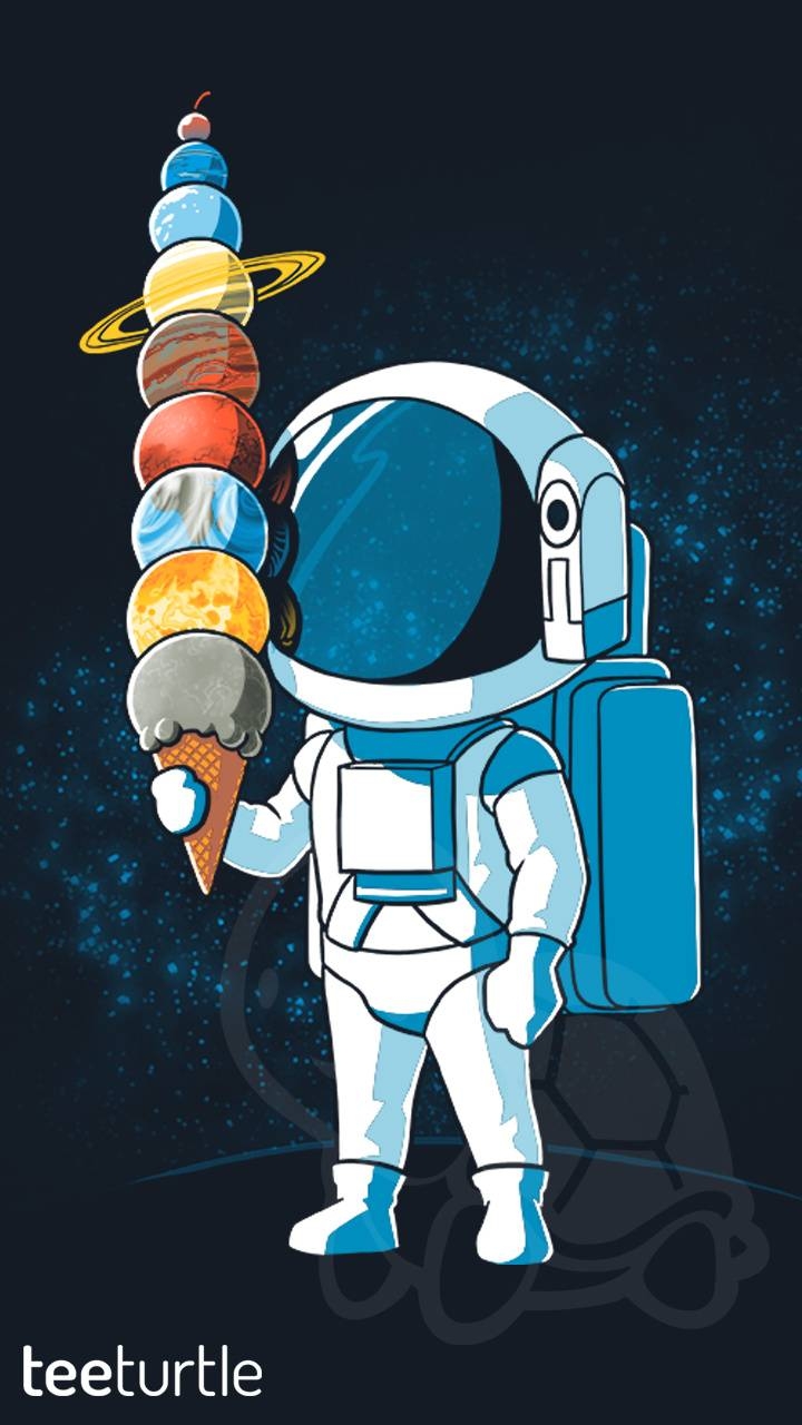 720x1280 Cartoon Astronaut Wallpaper Free Cartoon Astronaut Background, Phone