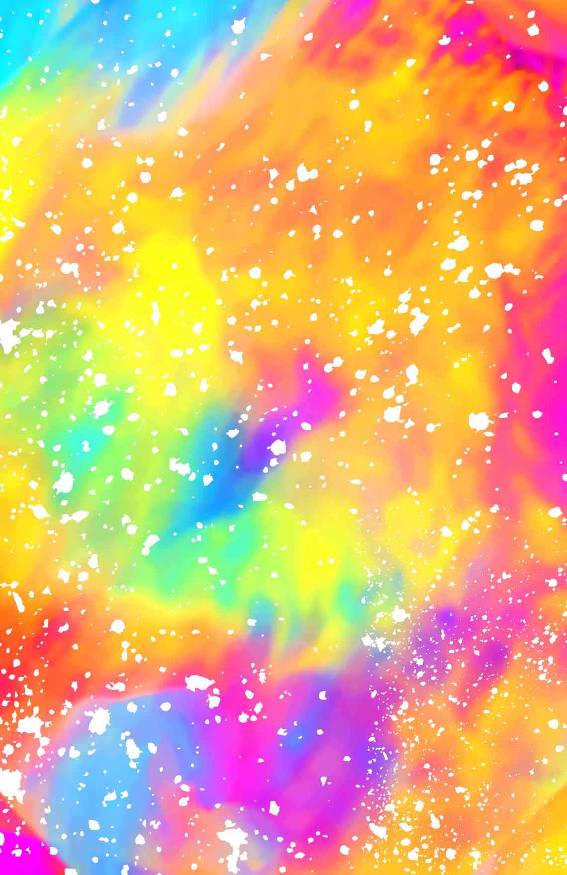 1140x1760 FREE Download! Lisa Frank Inspired Tie Dye Phone Wallpaper, Do It, Phone