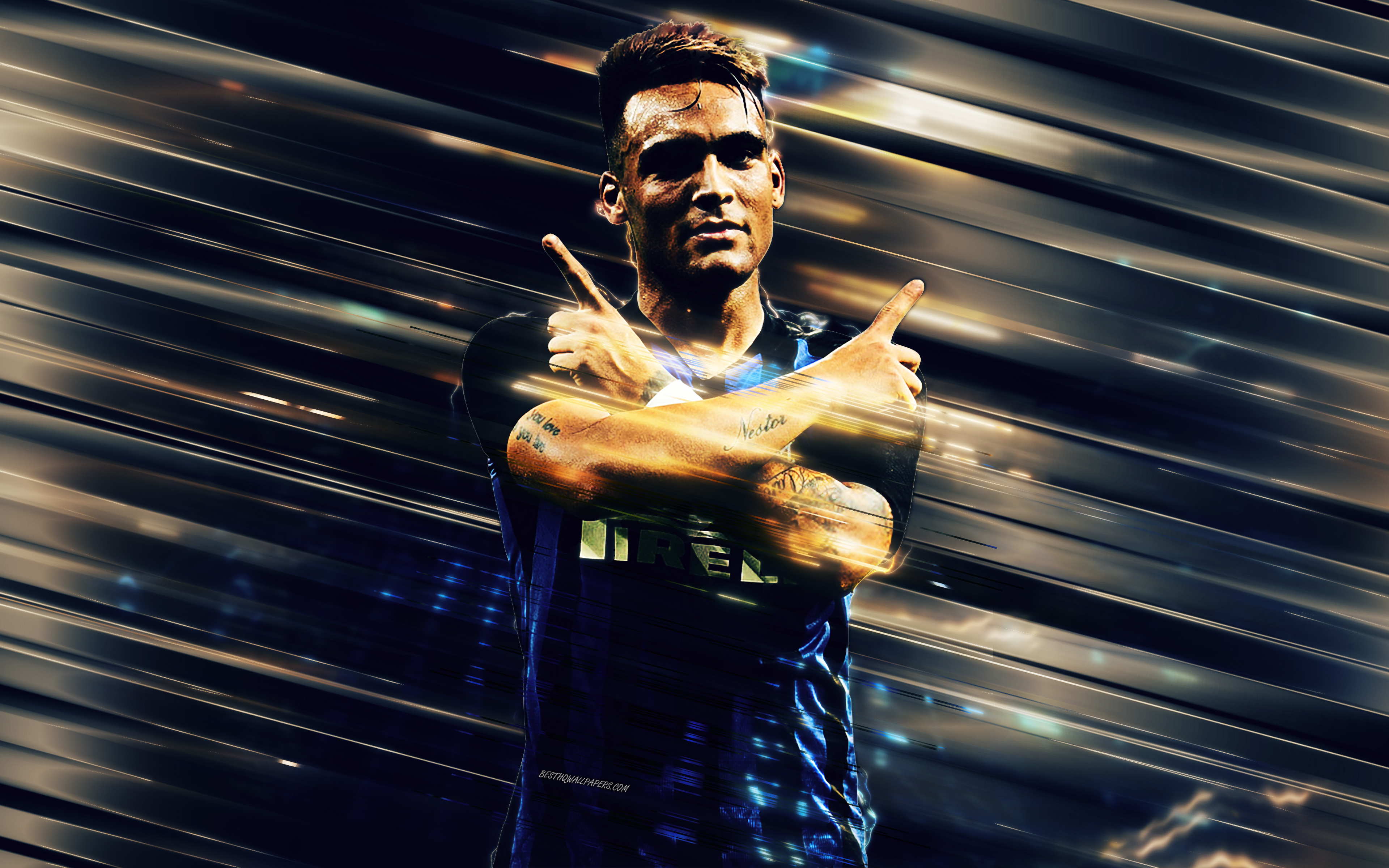 3840x2400 Lautaro Martínez 4k Ultra HD Wallpaper, Desktop