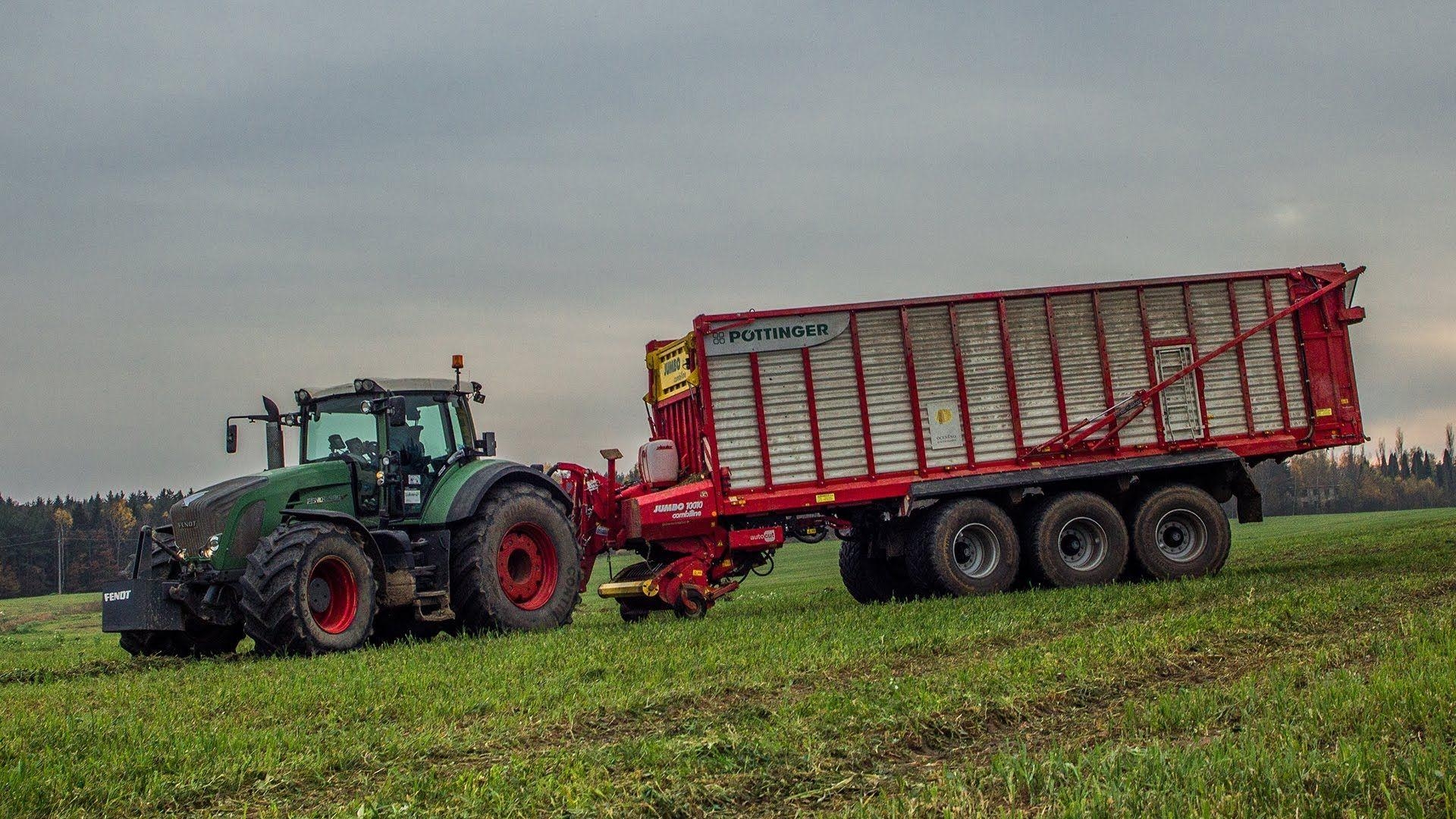 1920x1080 Fendt 936 vario + Pöttinger Jumbo 10010 Combiline, Desktop