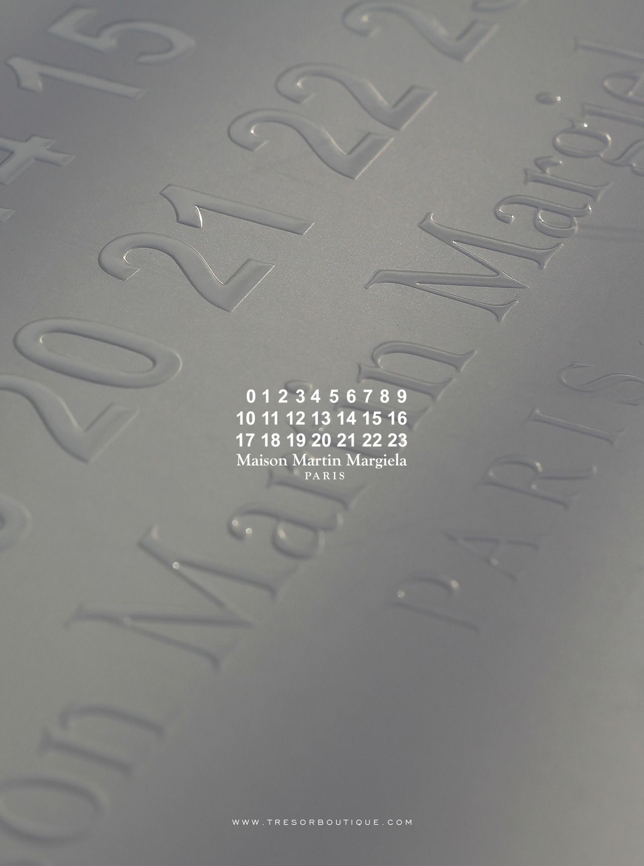 1280x1730 martin margiela- Fashion show invitation, Maison martin margiela, Invitation layout, Phone