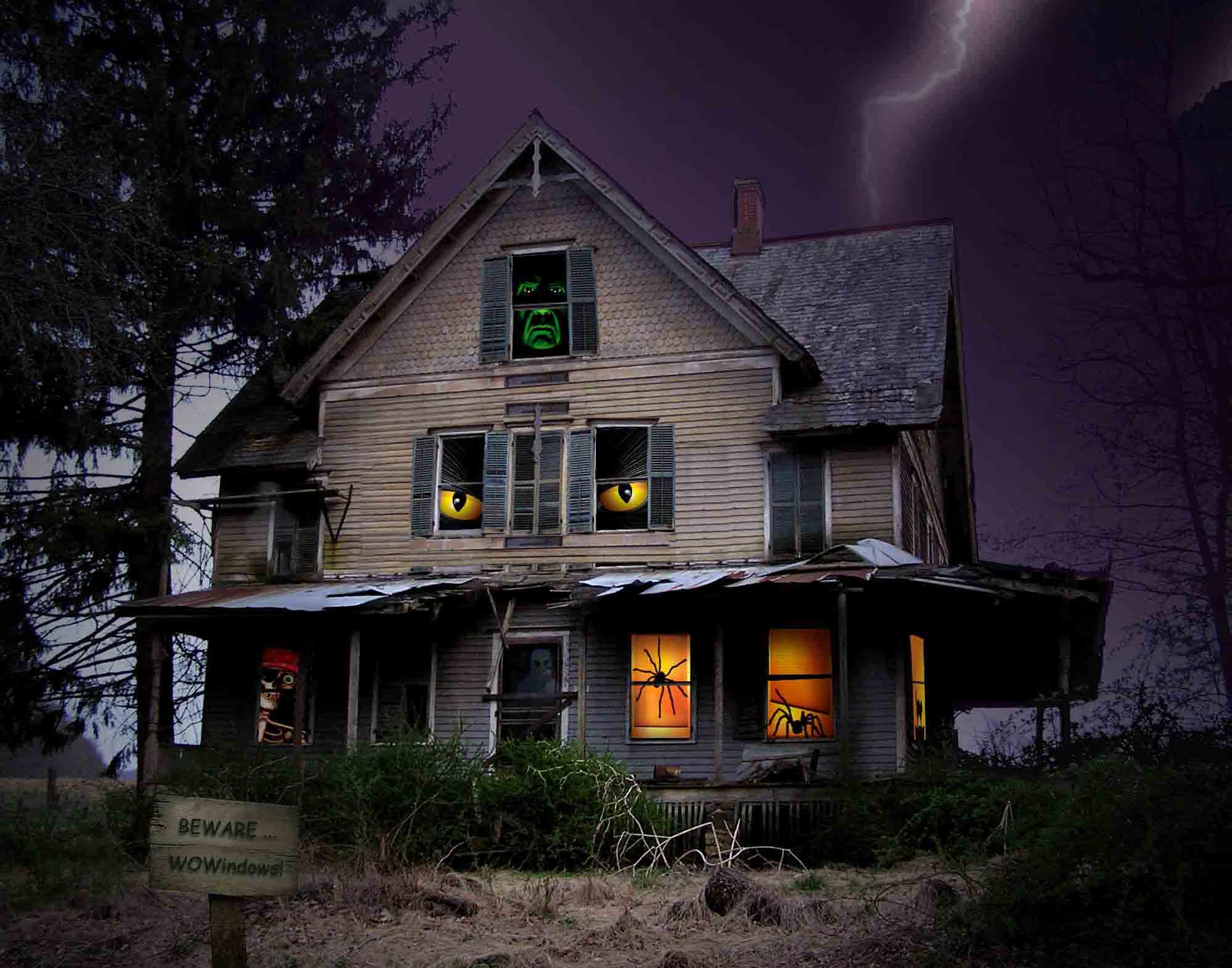 2000x1570 Haunted House Background by Anaitis Cranfield on FreshWallpaperZone, Desktop