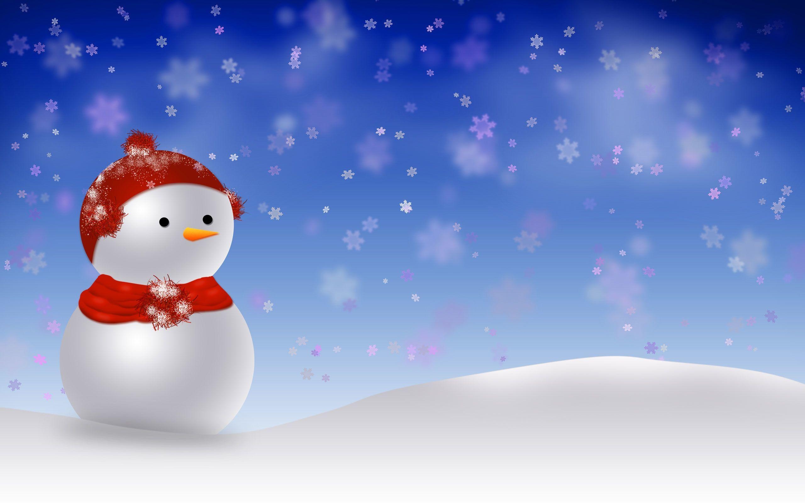 2560x1600 Christmas Wallpaper Moving Snow Falling, Desktop