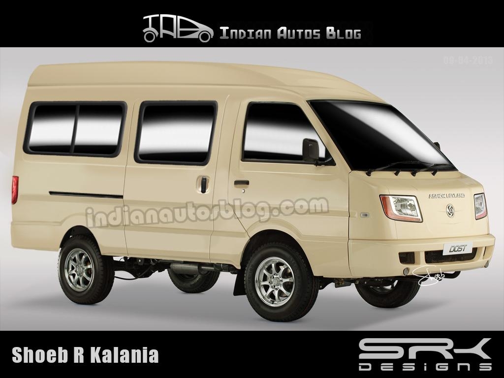 1030x770 Ashok Leyland Dost's passenger version can seat 14!, Desktop