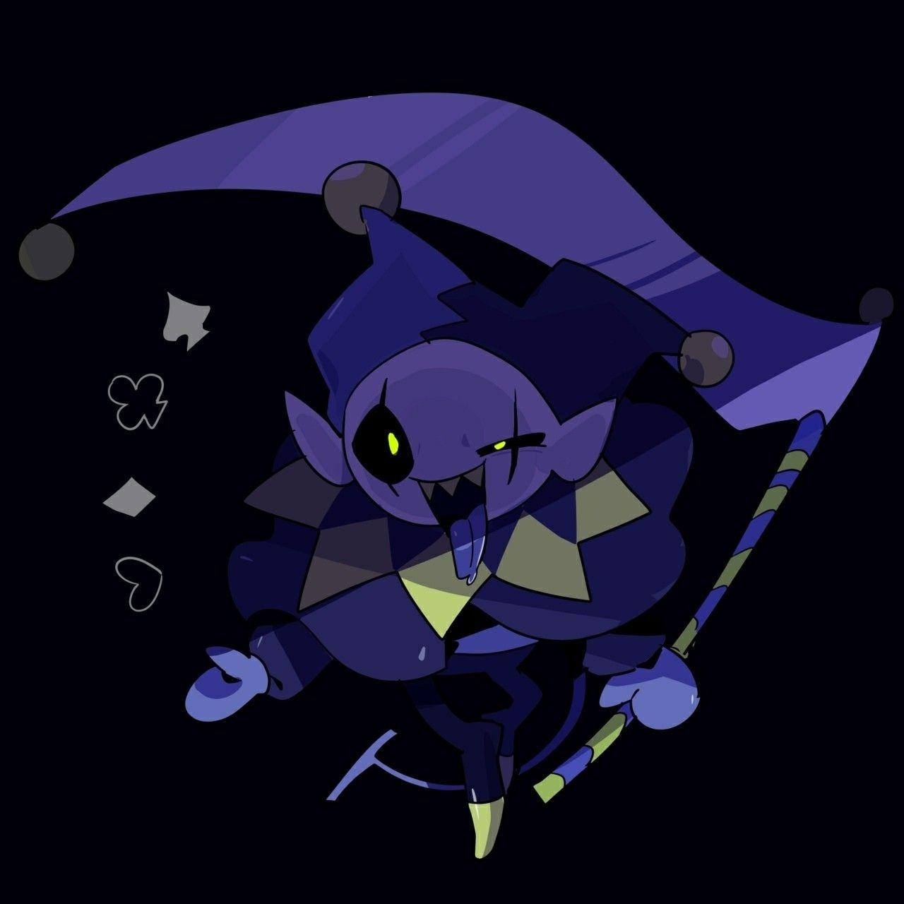 1280x1280 Deltarune. Jevil By gogeyama. Jevil deltarune. Fan, Phone