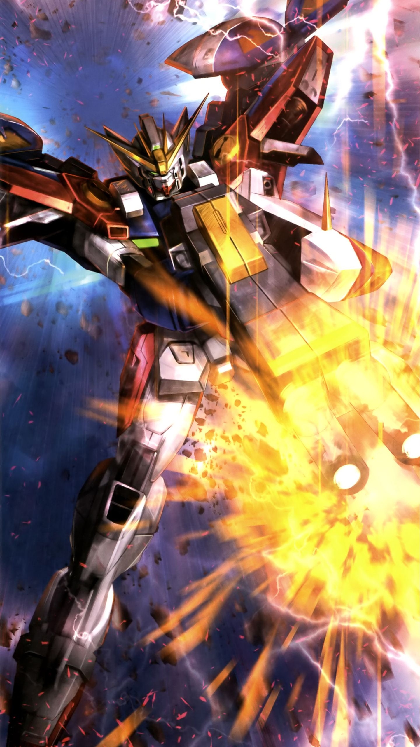 1440x2560 Gundam Wing Phone Wallpaper Free Gundam Wing Phone Background, Phone