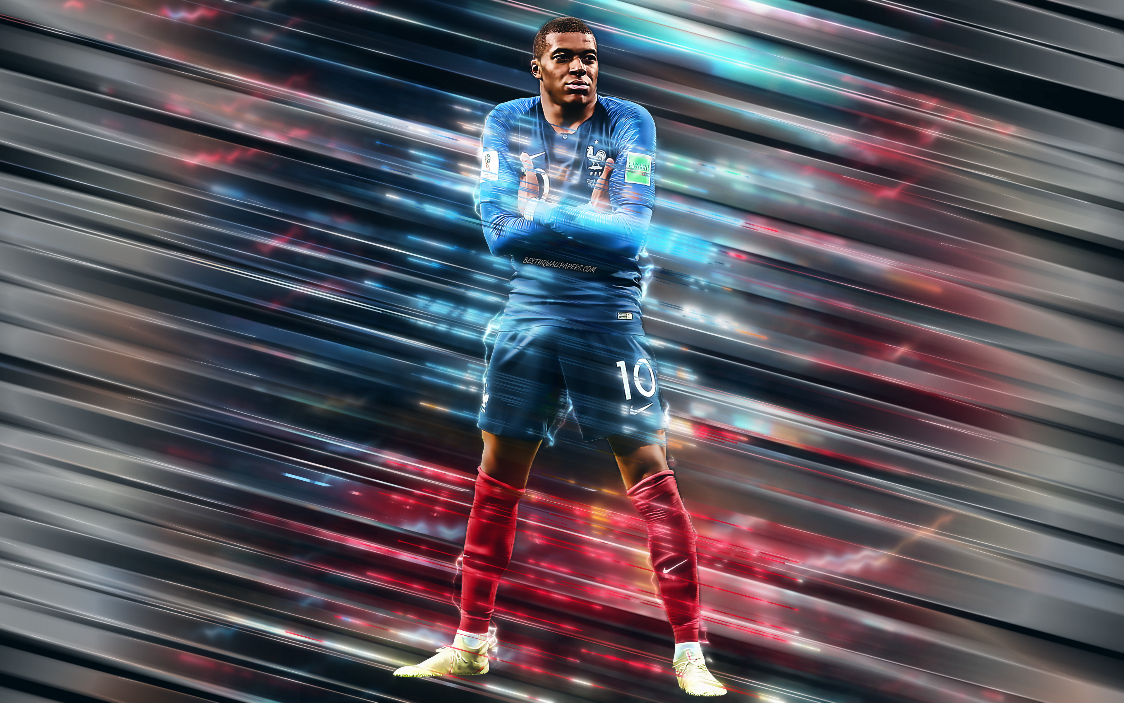 3840x2400 Sports Kylian Mbappé 4k Ultra HD Wallpaper, Desktop