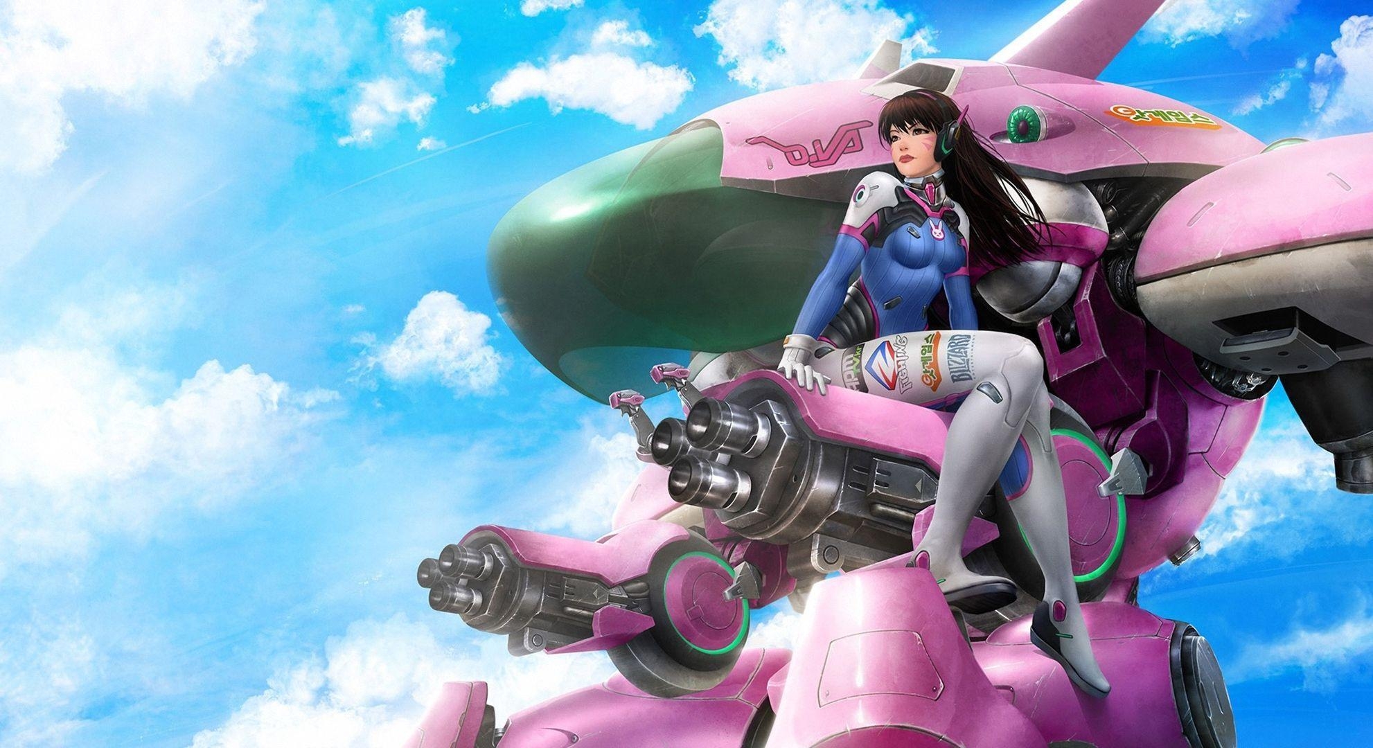 1990x1080 D.Va (Overwatch) HD Wallpaper and Background Image, Desktop