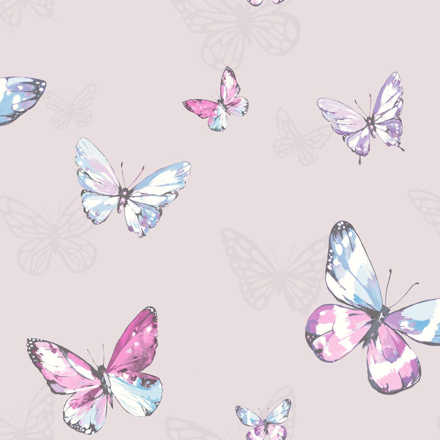 1510x1510 Holden Decor Amelia Butterfly Wallpaper 98870, Phone