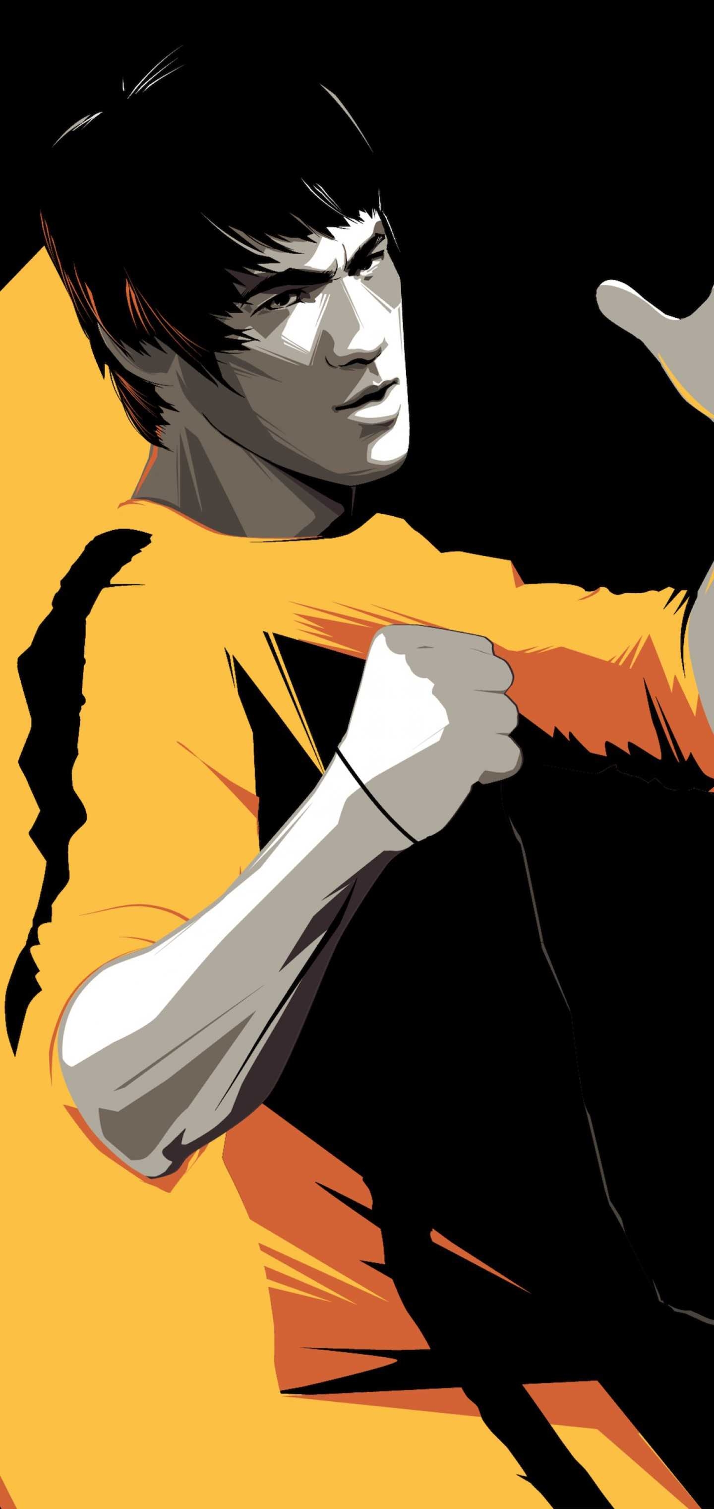 1440x3040 Bruce Lee Wallpaper Phone Free HD Wallpaper, Phone