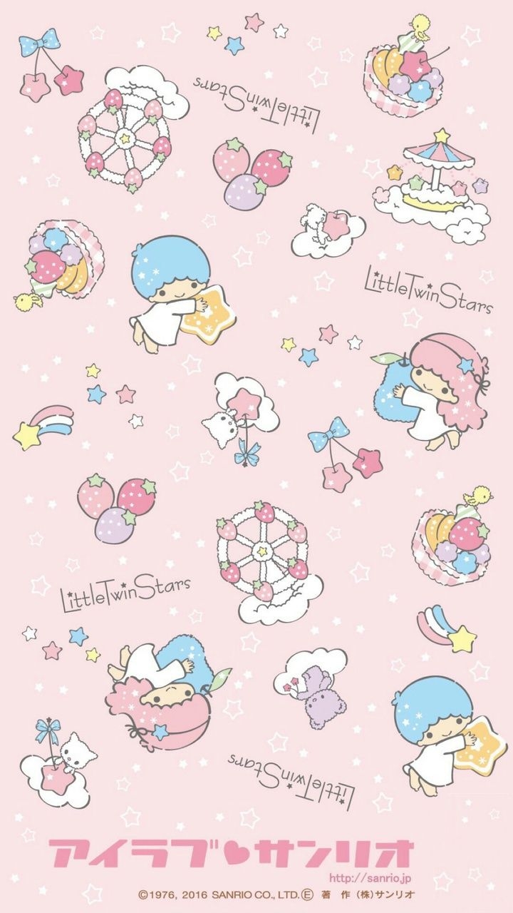 720x1280 art, baby, background, bear, beautiful, beauty, cartoon, couple, cute art, cute baby, drawing, illustration, kawaii, kitty, pastel, pattern, sanrio, strawberry, wallpaper, we heart it, little twin stars, kawaii food, pink background, beautiful, Phone