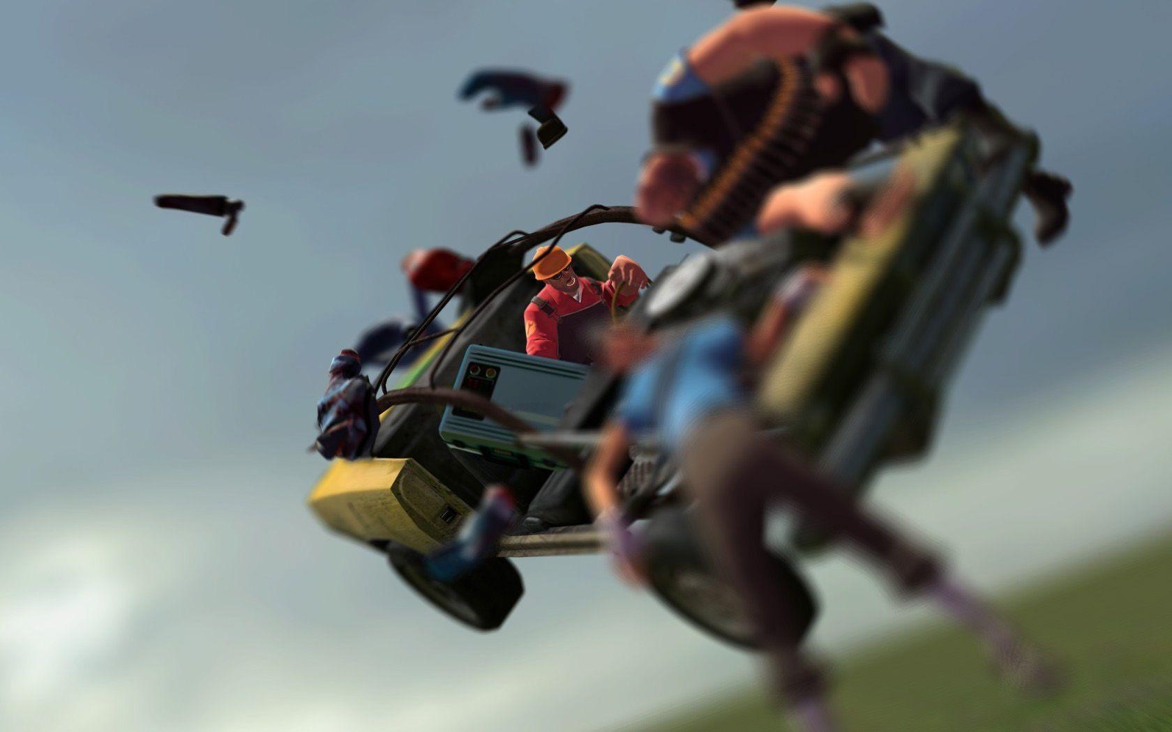 1680x1050 Team Fortress 2 (Wallpaper 1680 x 1050). Press Start To Play, Desktop